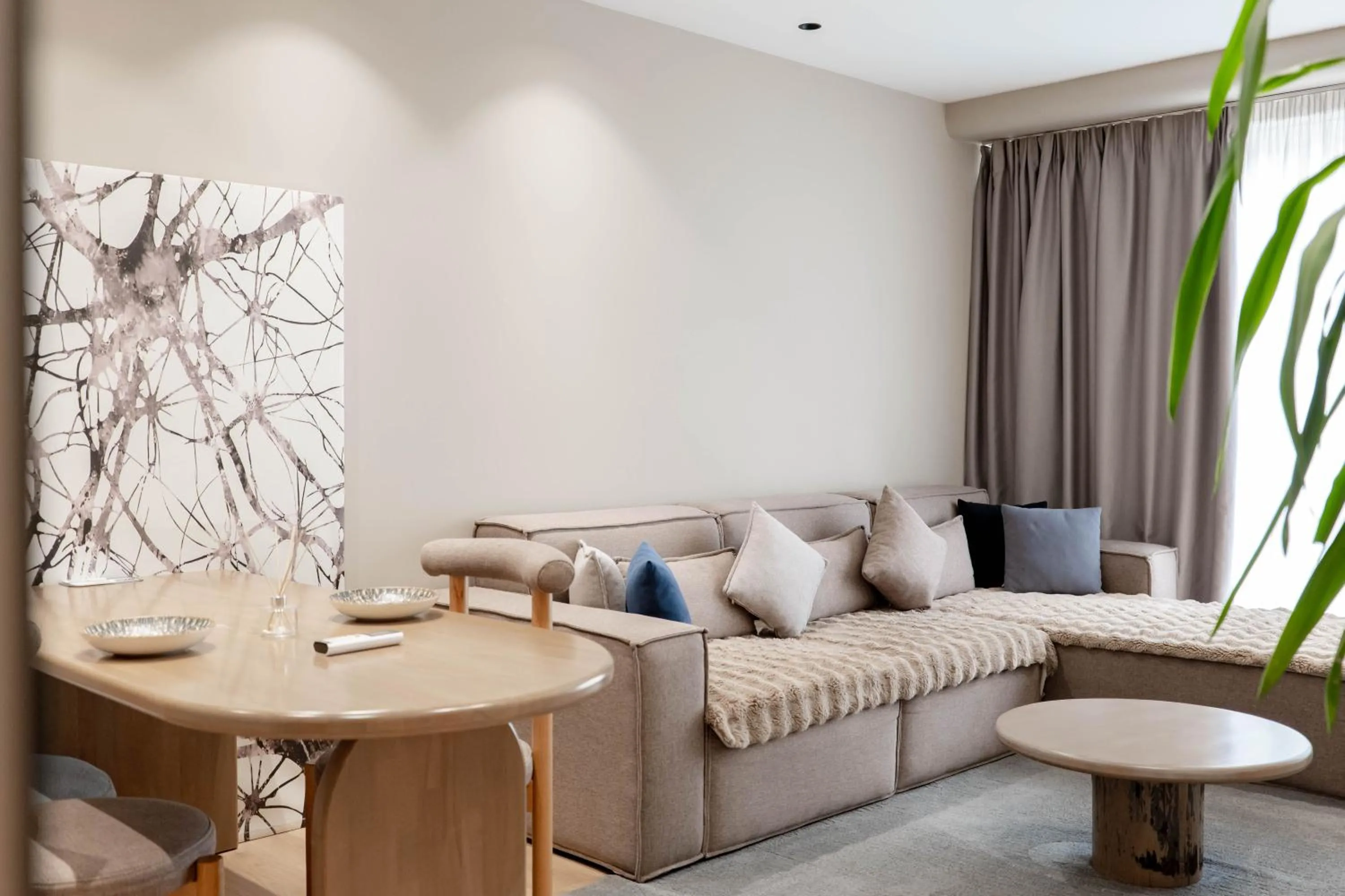 Living room in Agate Hotel Tirana