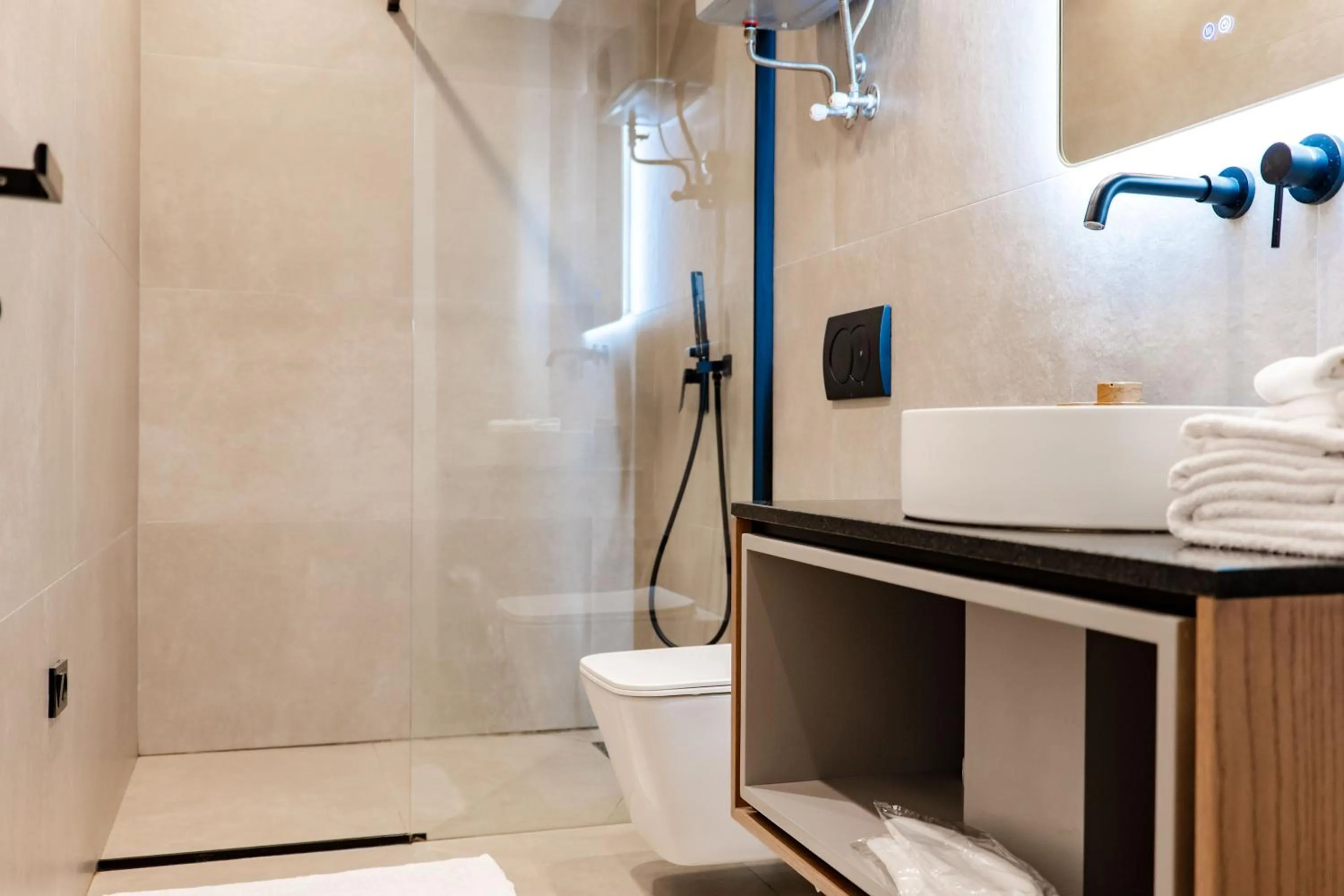 Bathroom in Agate Hotel Tirana