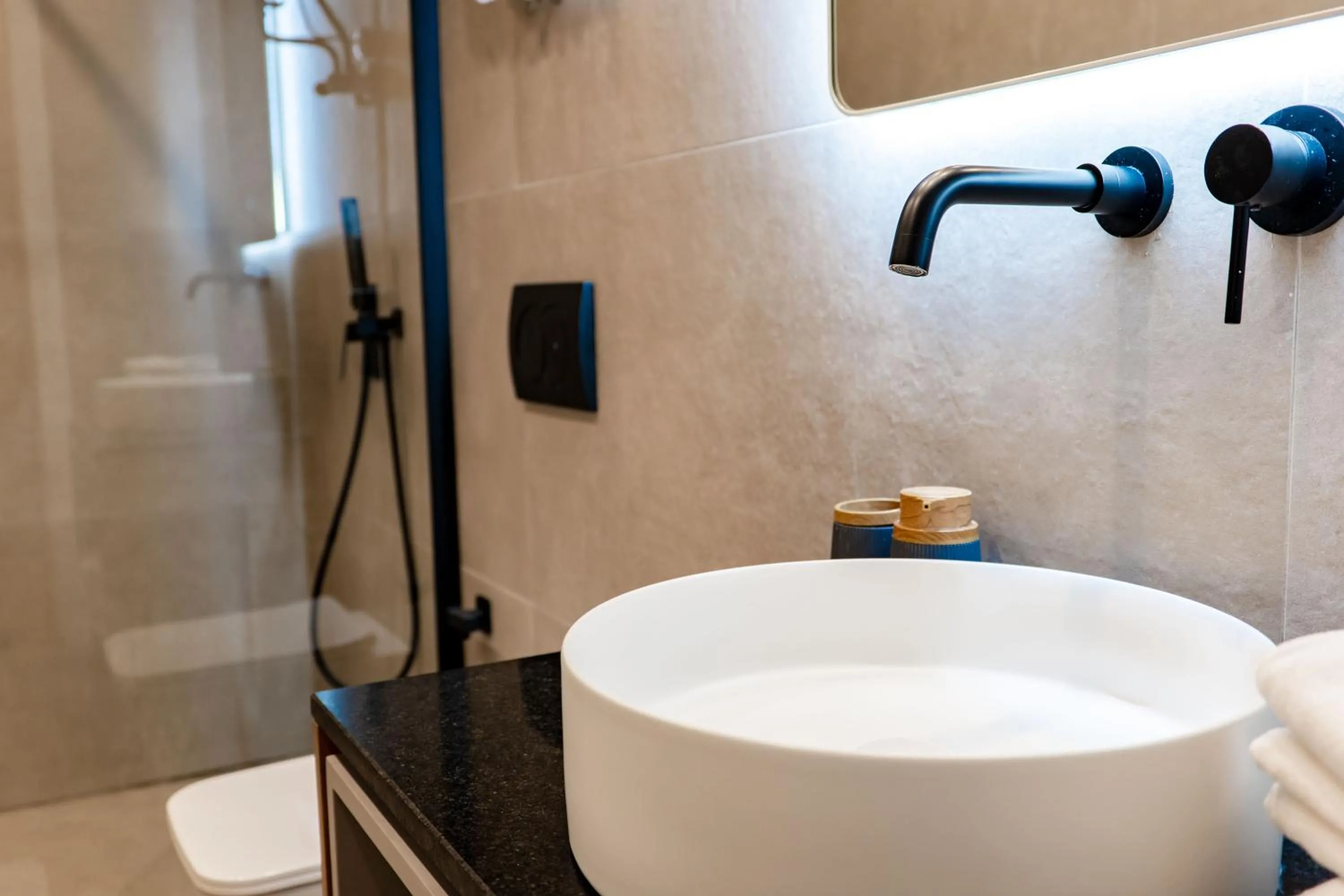 Bathroom in Agate Hotel Tirana