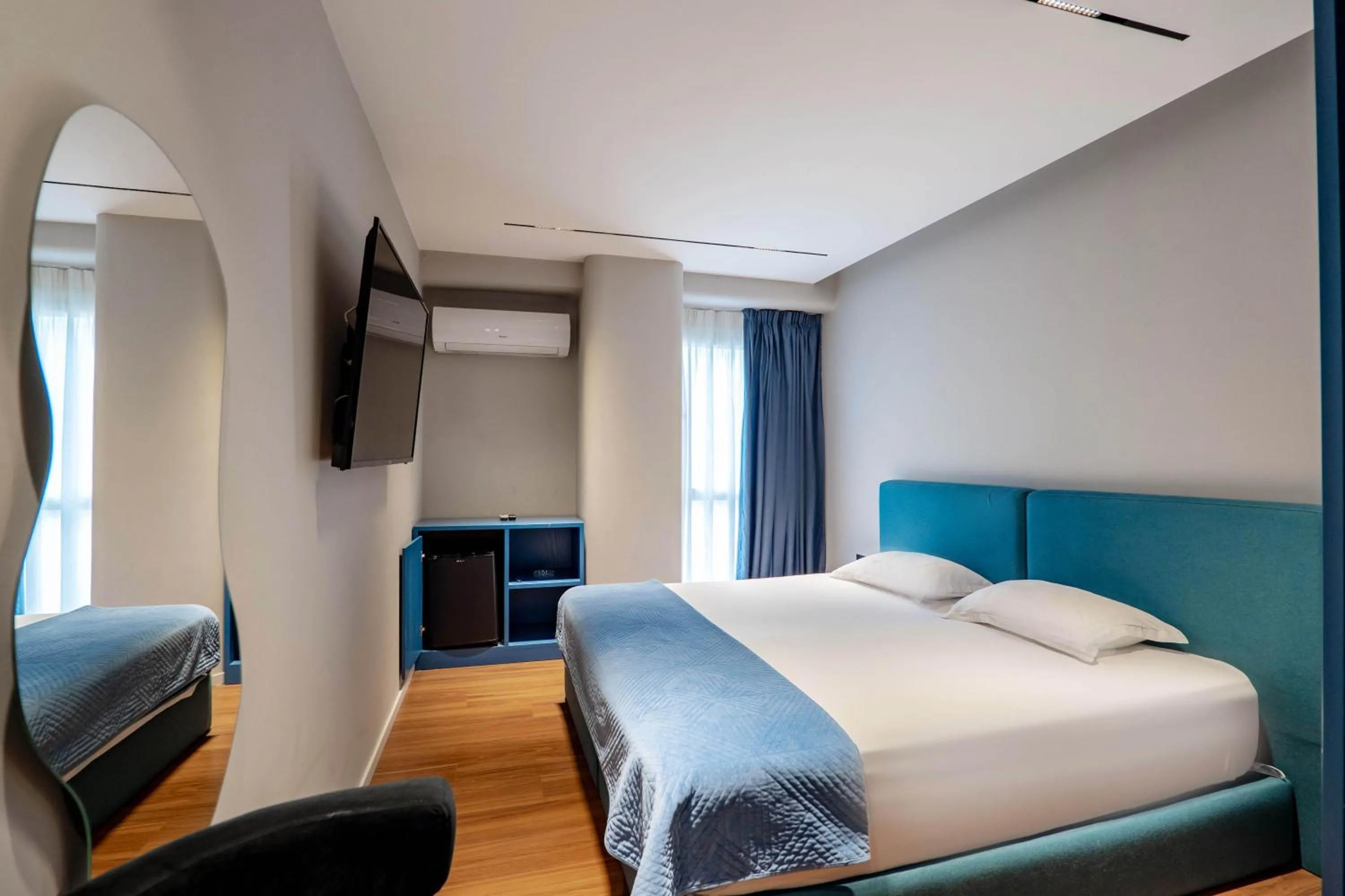 Photo of the whole room, Bed in Agate Hotel Tirana