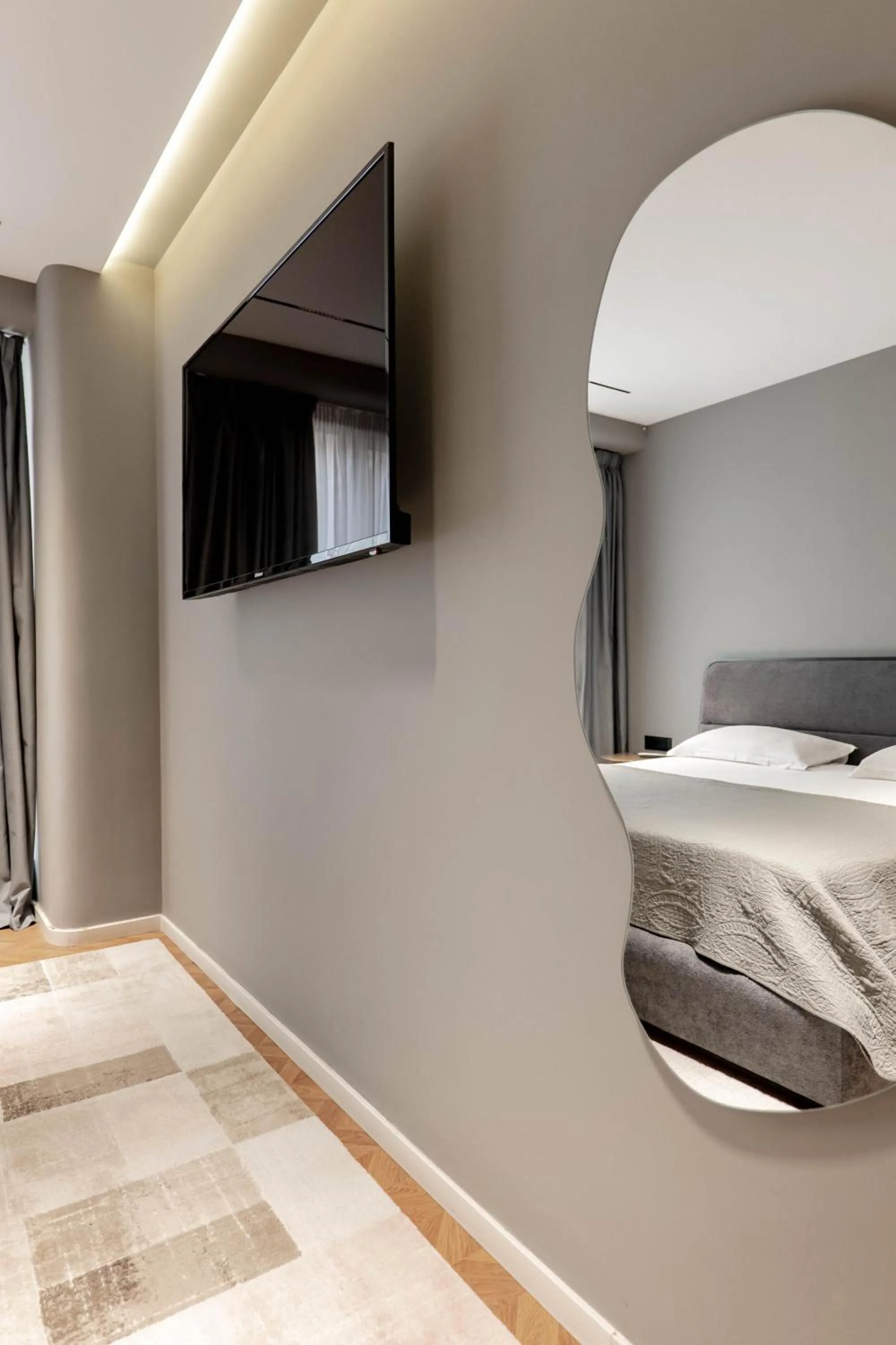 Bedroom in Agate Hotel Tirana