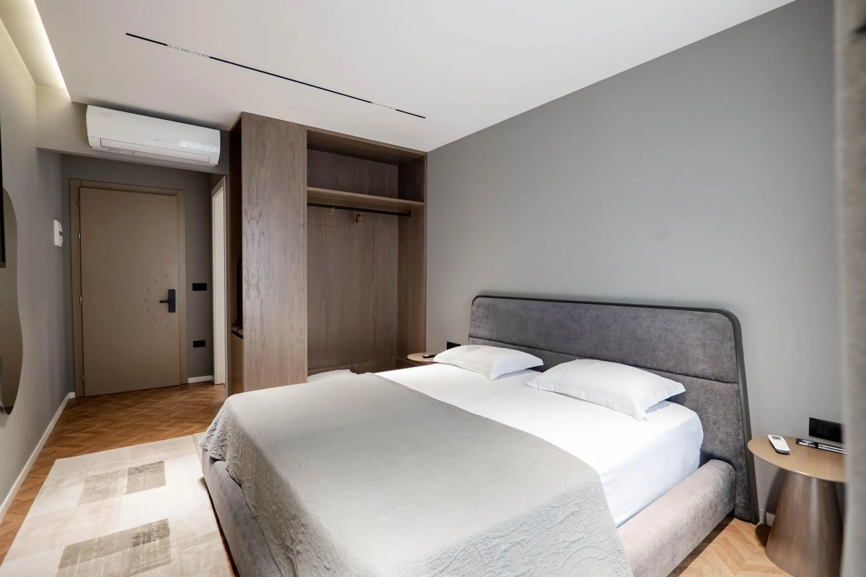 Photo of the whole room, Bed in Agate Hotel Tirana