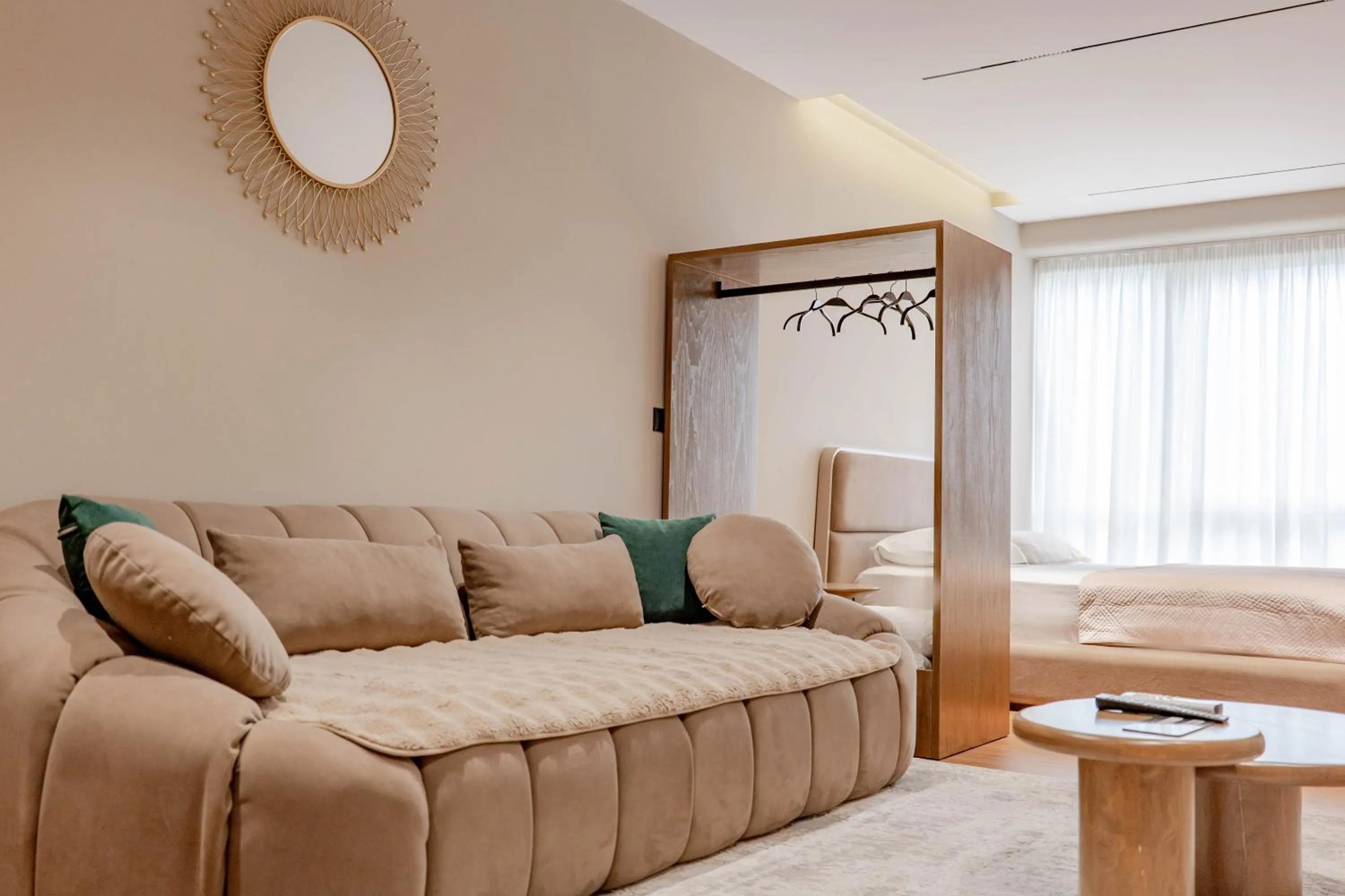 Living room in Agate Hotel Tirana