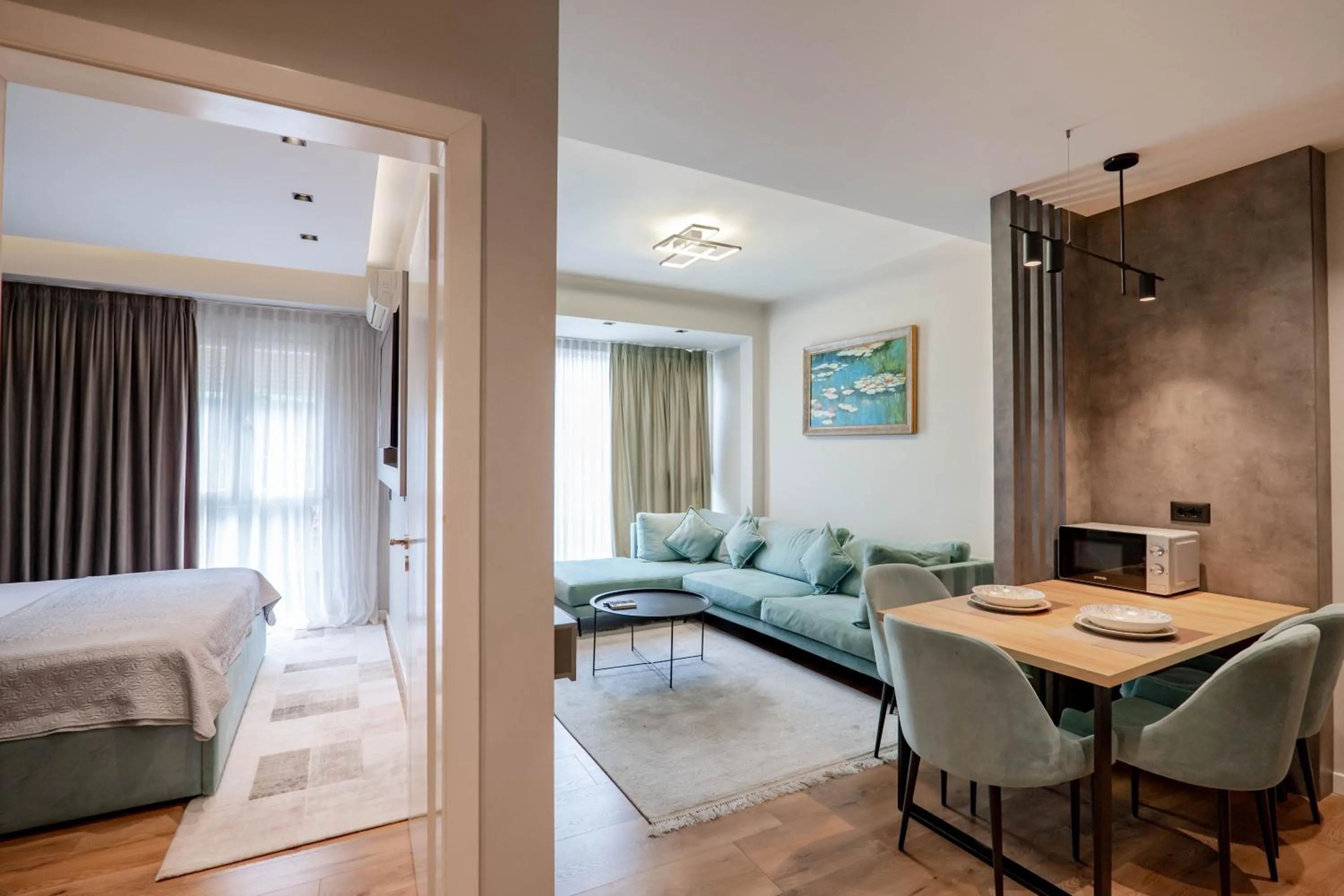 Photo of the whole room, Bed in Agate Hotel Tirana