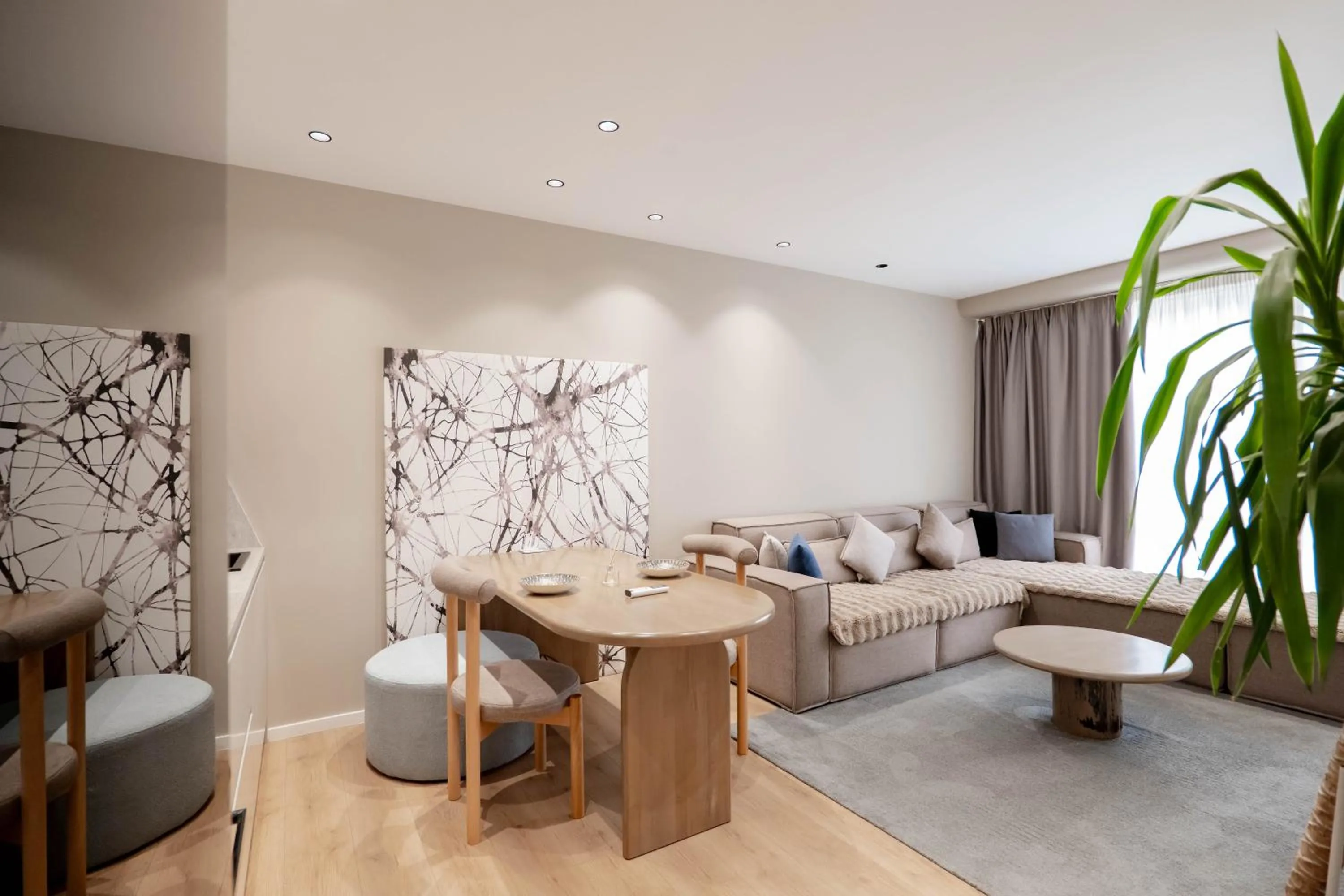 Living room in Agate Hotel Tirana