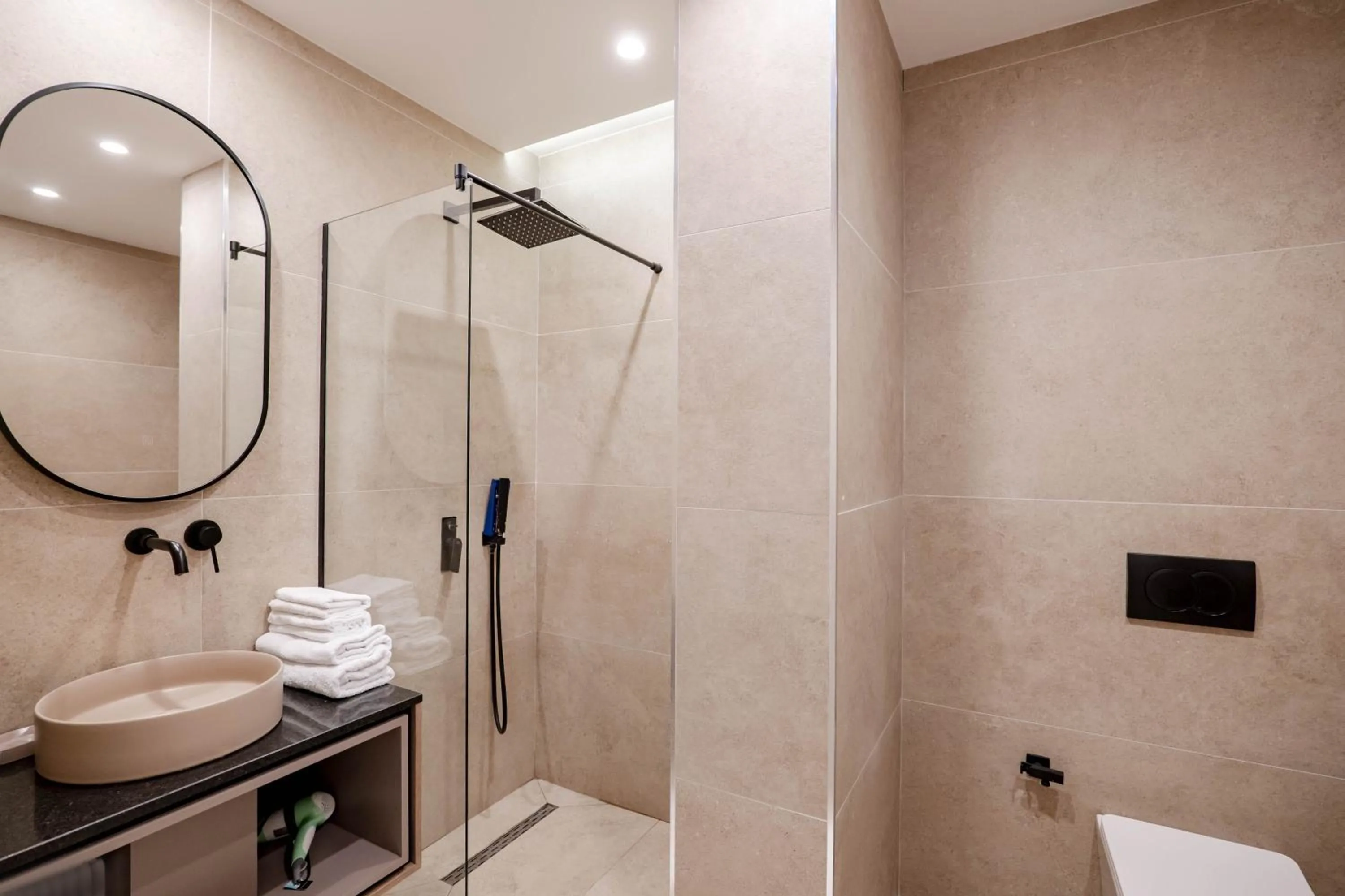 Bathroom in Agate Hotel Tirana