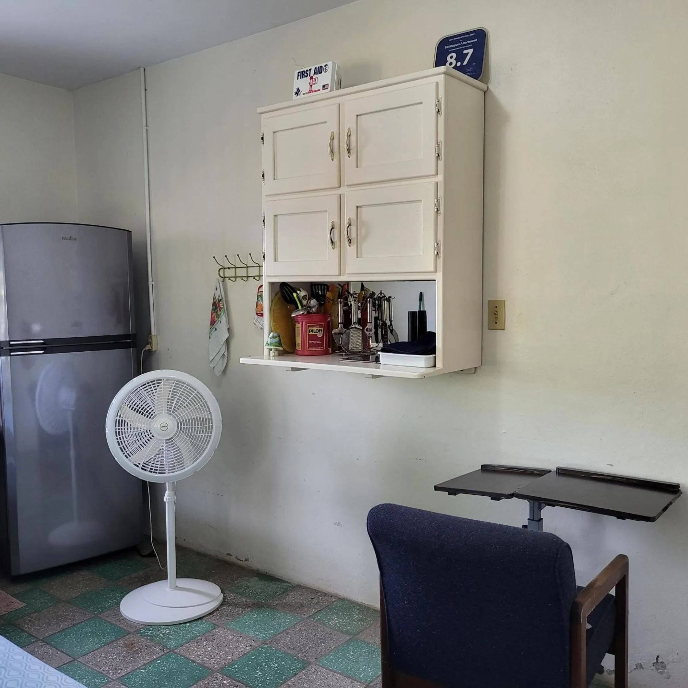 Kitchen or kitchenette in Hacienda Tropical Guest House