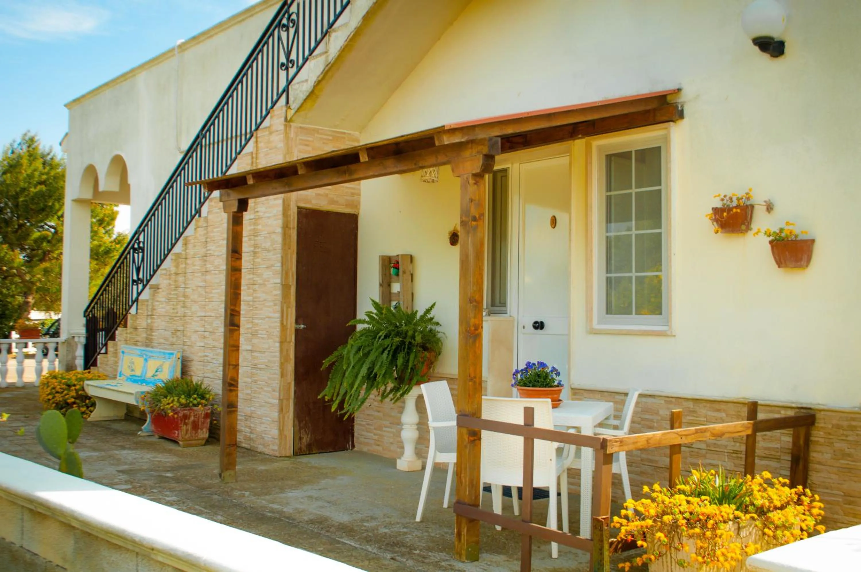Balcony/Terrace in B&B Pietrafitta