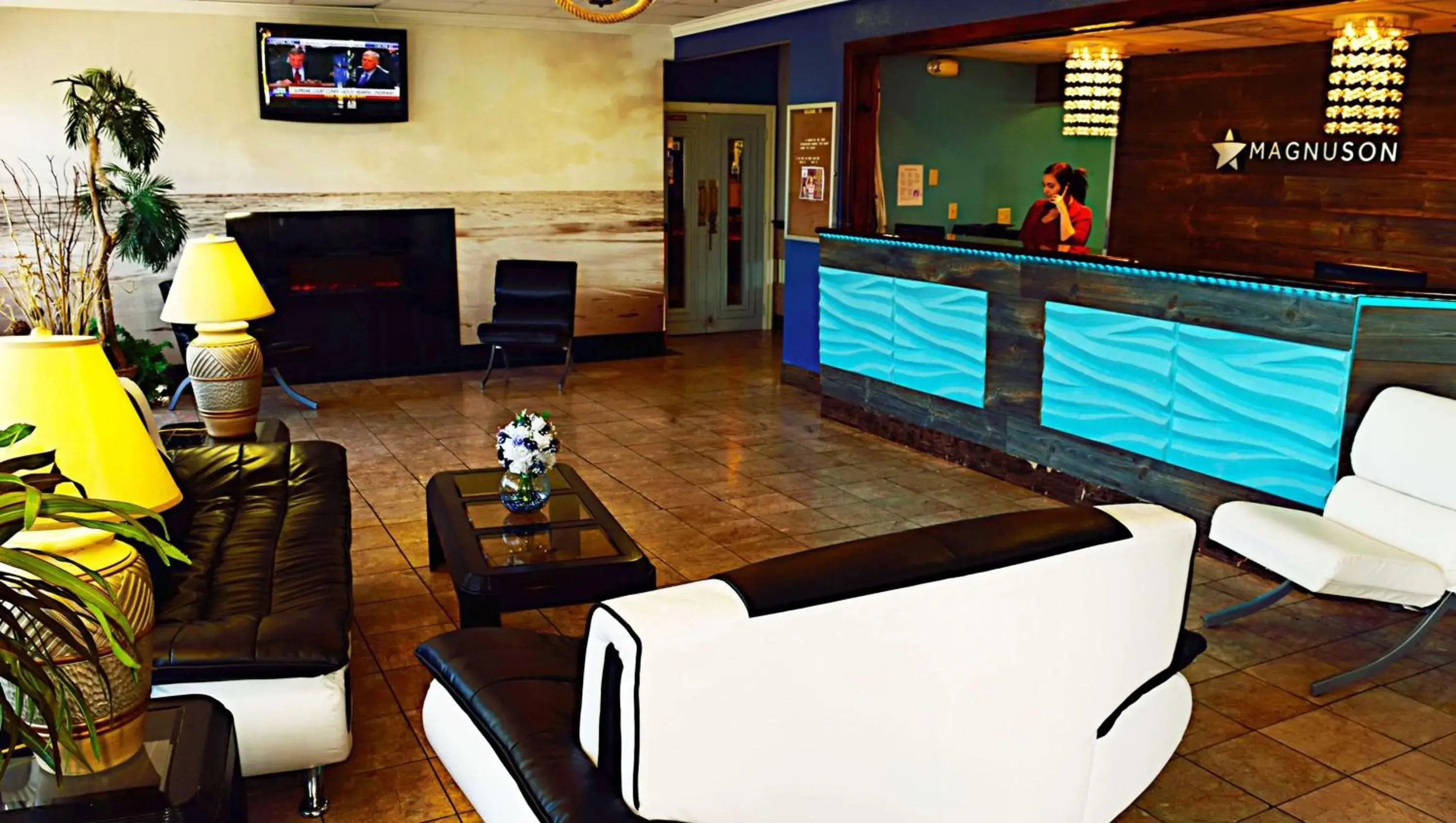 Lobby or reception, Lobby/Reception in Magnuson Hotel & Marina New Port Richey