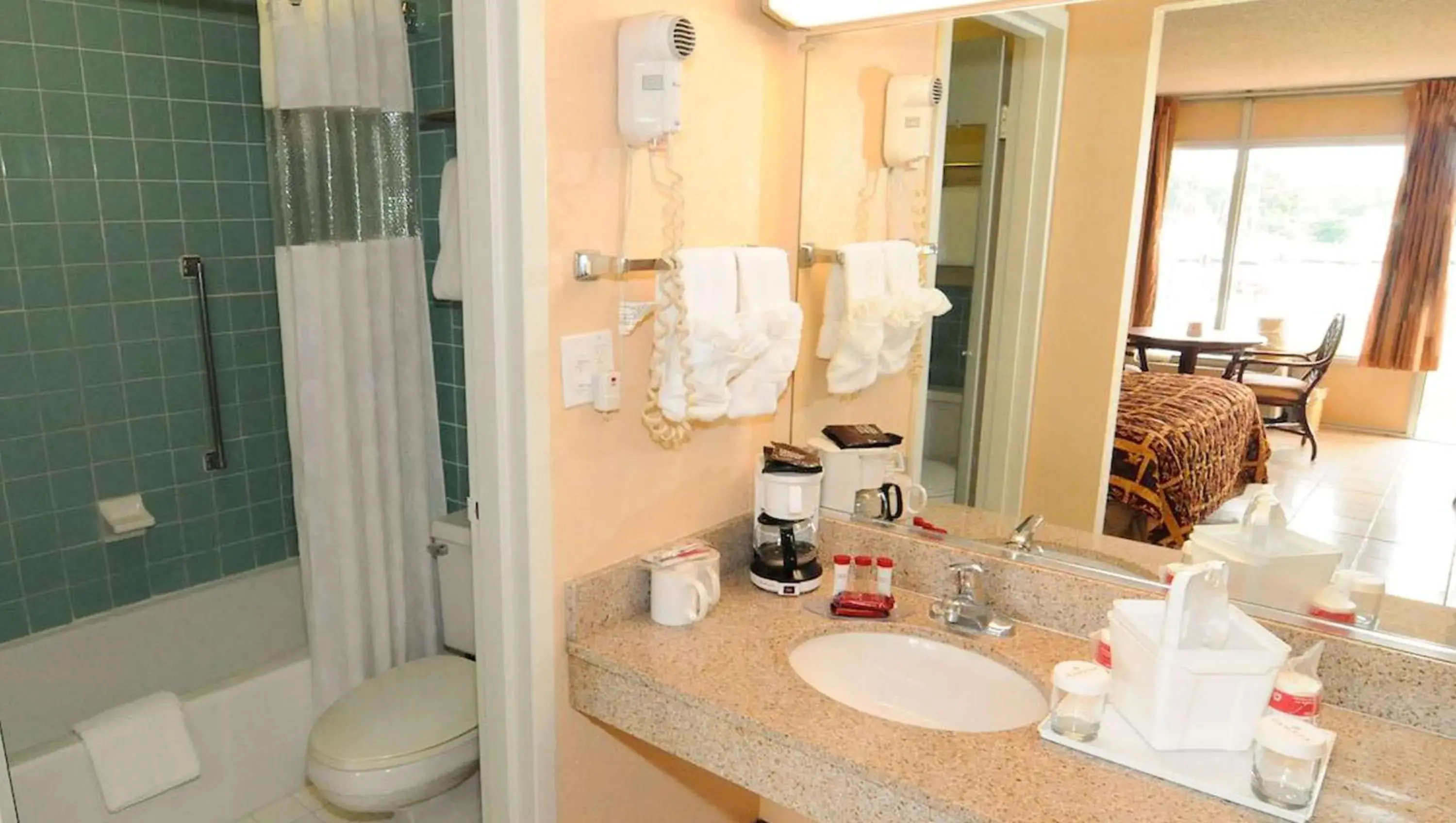 Bathroom in Magnuson Hotel & Marina New Port Richey