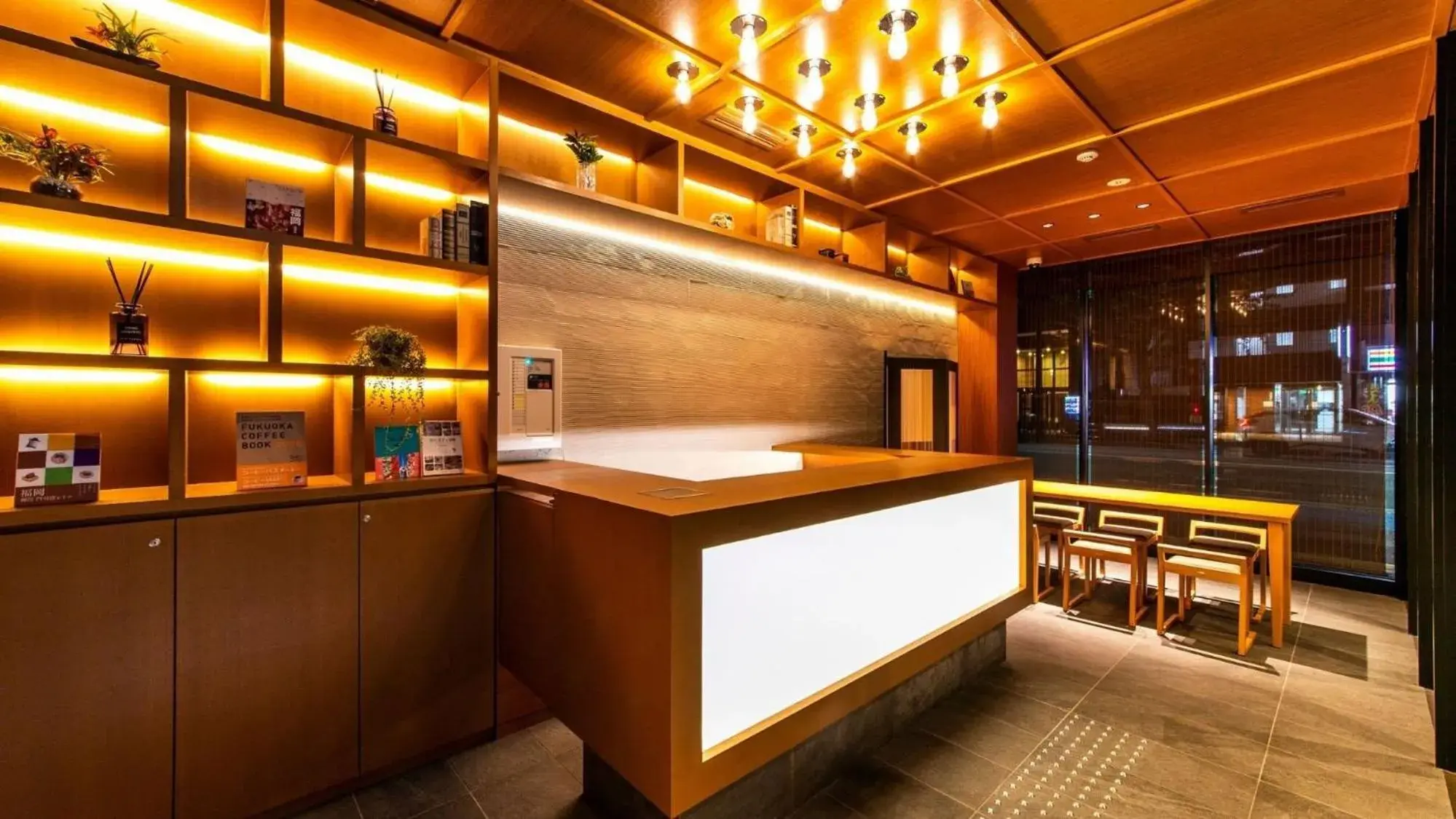 Lobby or reception in ALPHABED INN Fukuoka Ohori Park Lobby or reception in ALPHABED INN Fukuoka Ohori Park