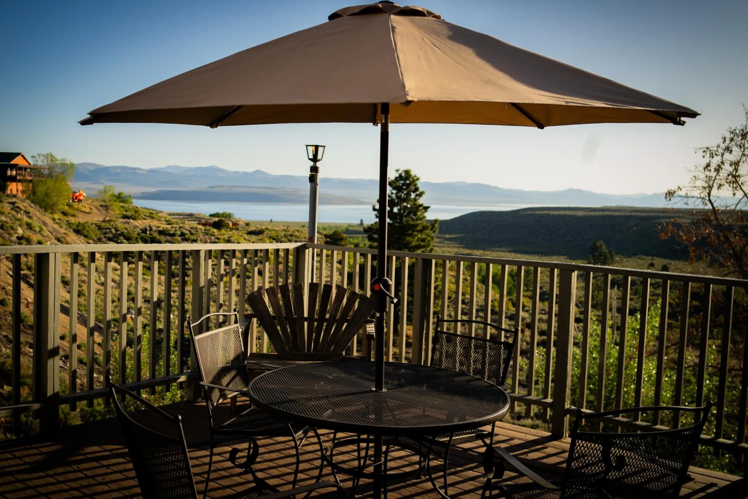 Patio in Yosemite Gateway Motel
