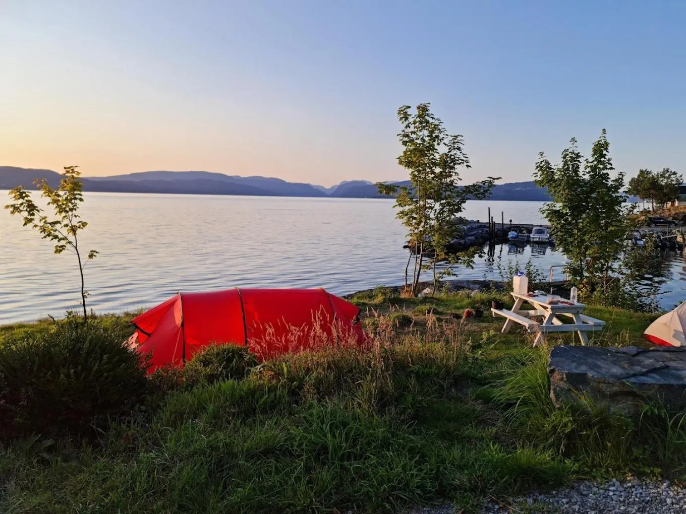 Sea view in Rosendal Hyttetun