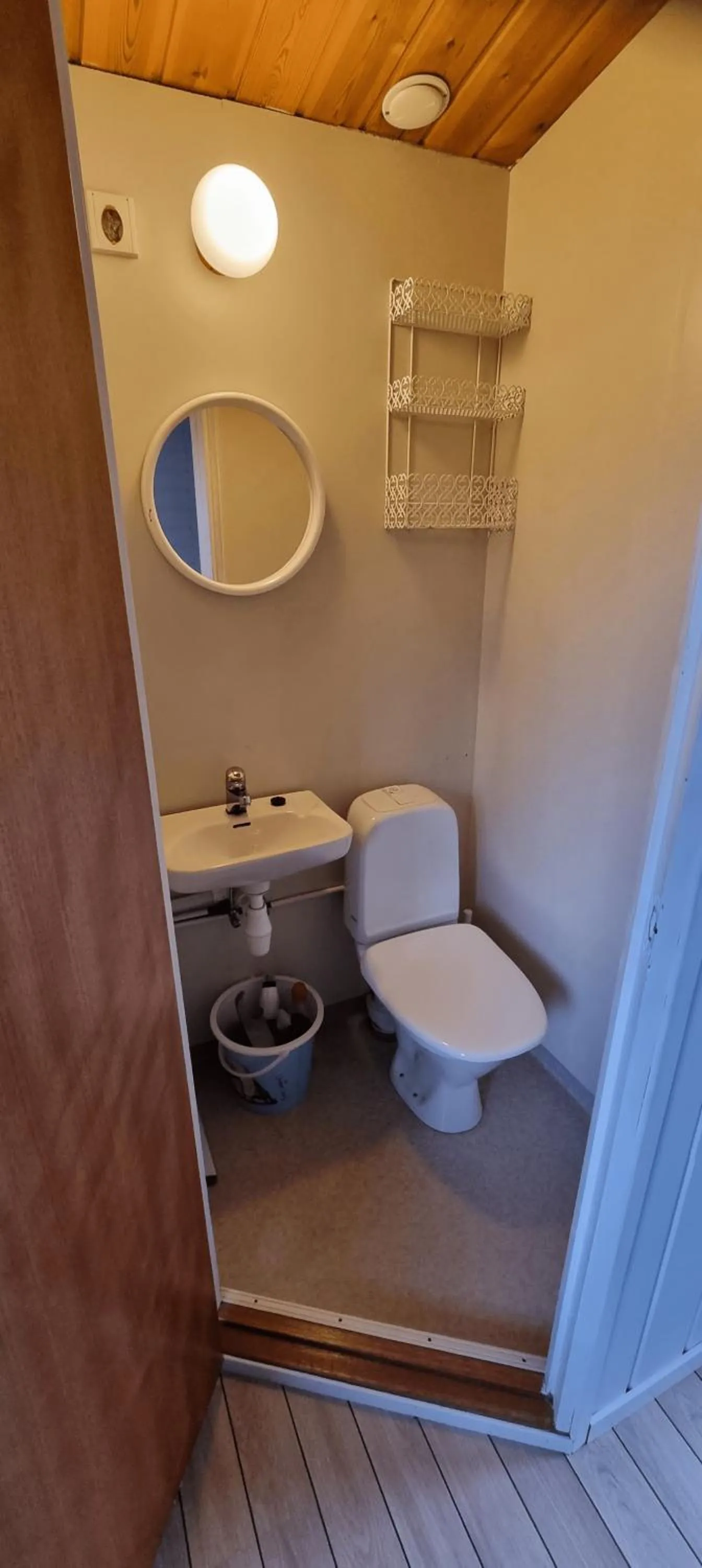 Toilet in Rosendal Hyttetun