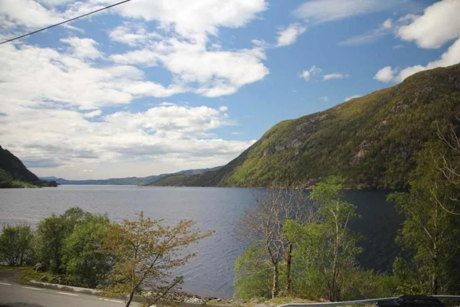 Natural landscape in Rosendal Hyttetun