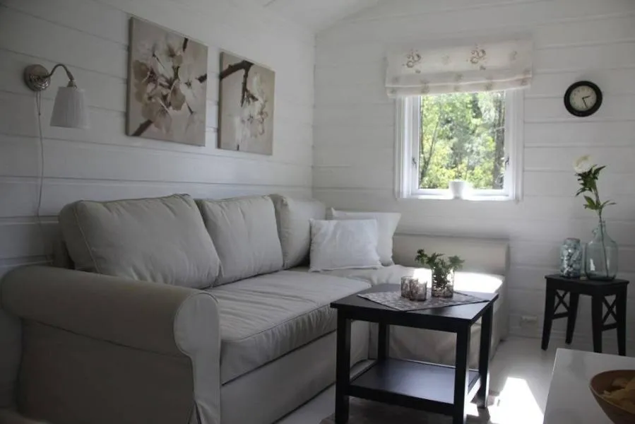 Living room in Rosendal Hyttetun