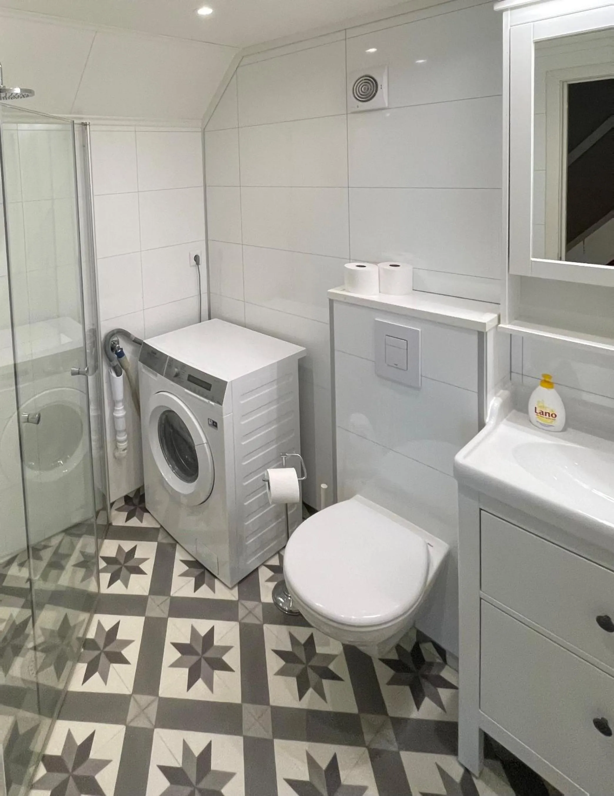 Toilet in Rosendal Hyttetun