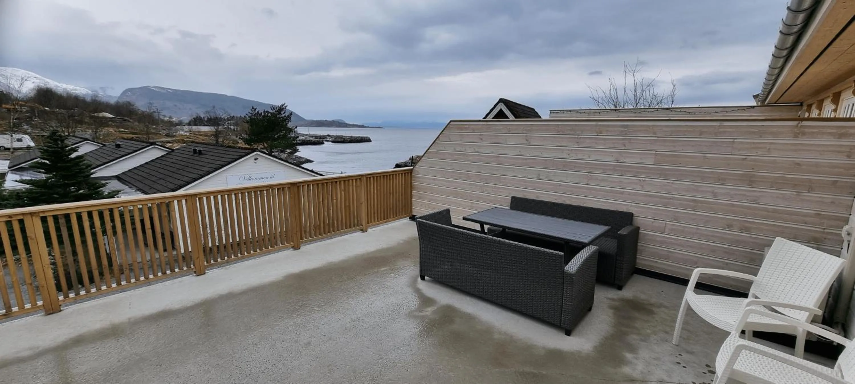 Patio in Rosendal Hyttetun
