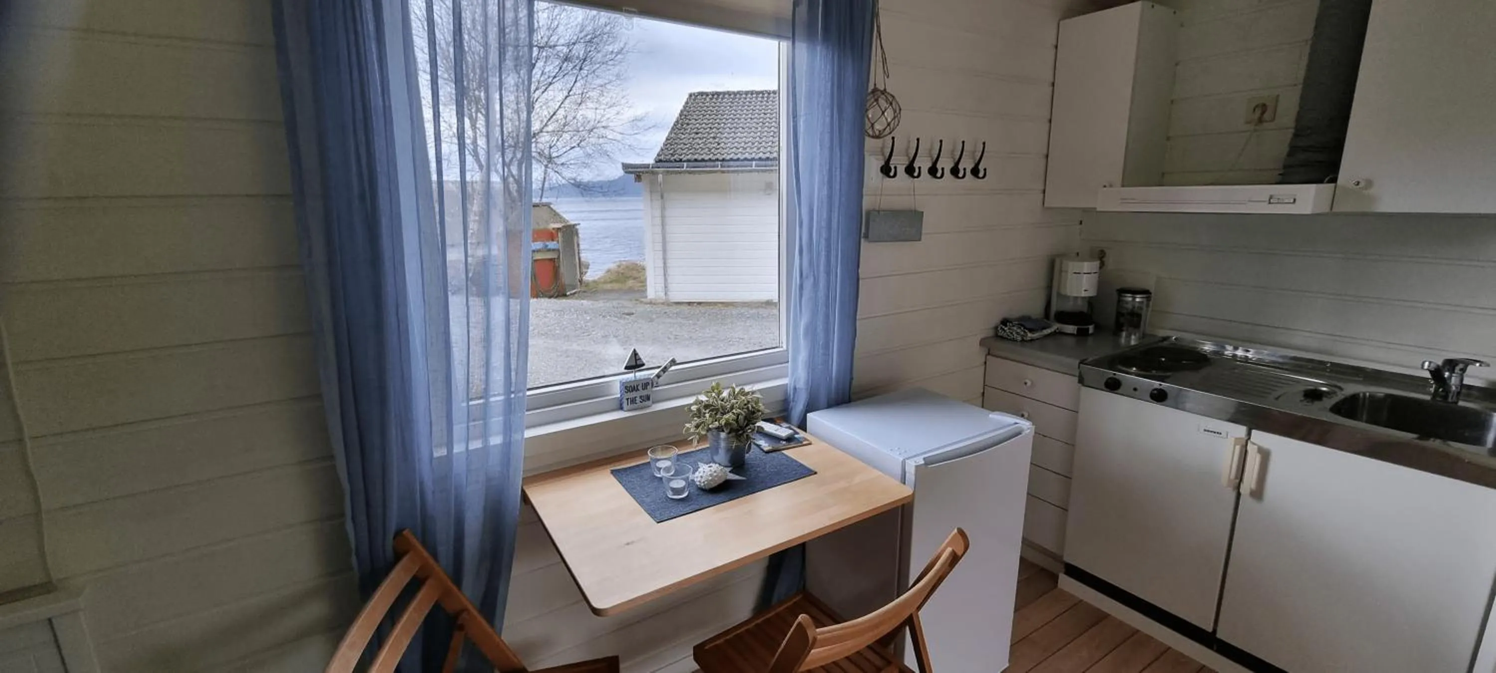 Kitchen or kitchenette in Rosendal Hyttetun