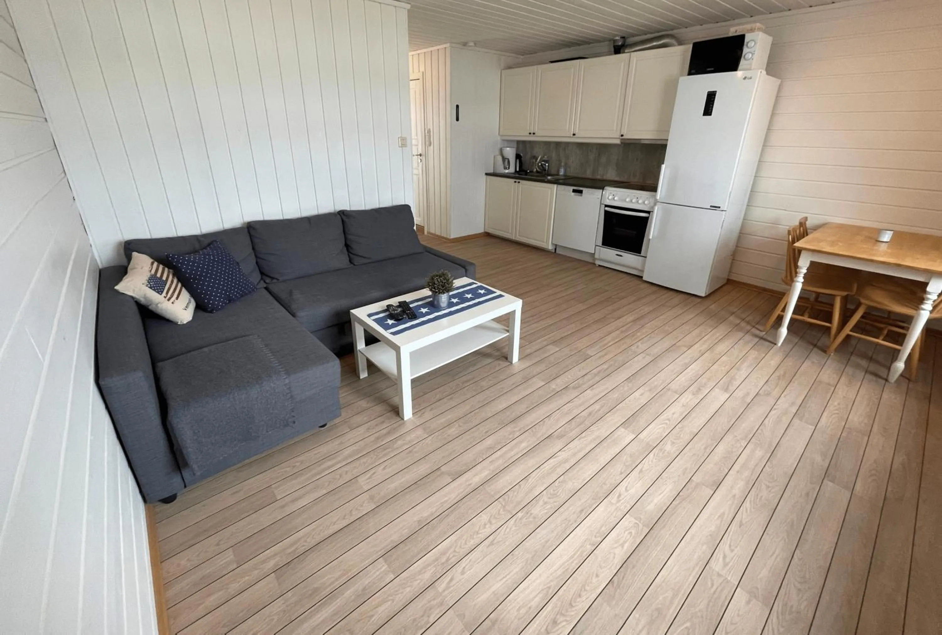Kitchen or kitchenette in Rosendal Hyttetun