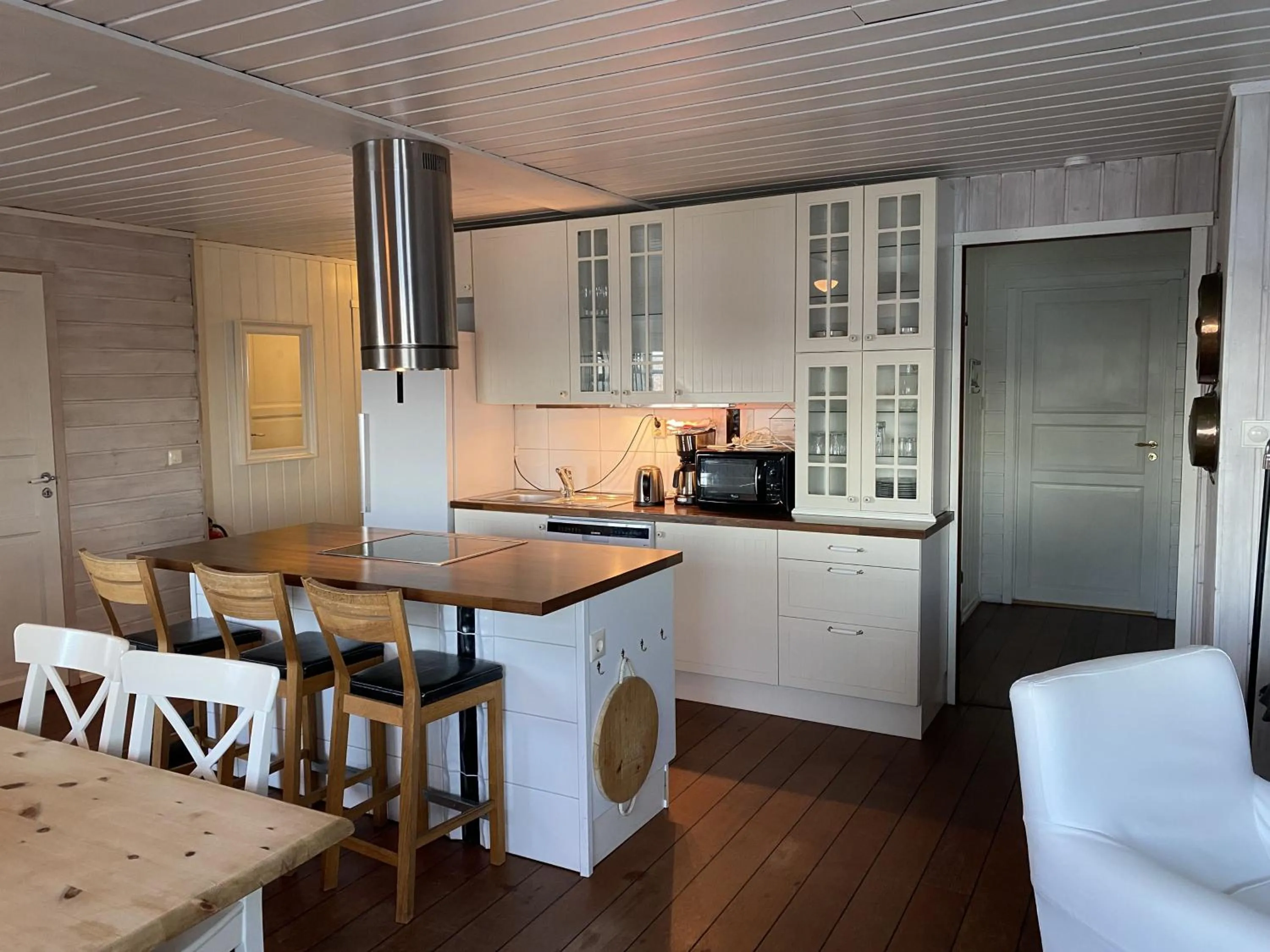 Kitchen or kitchenette in Rosendal Hyttetun