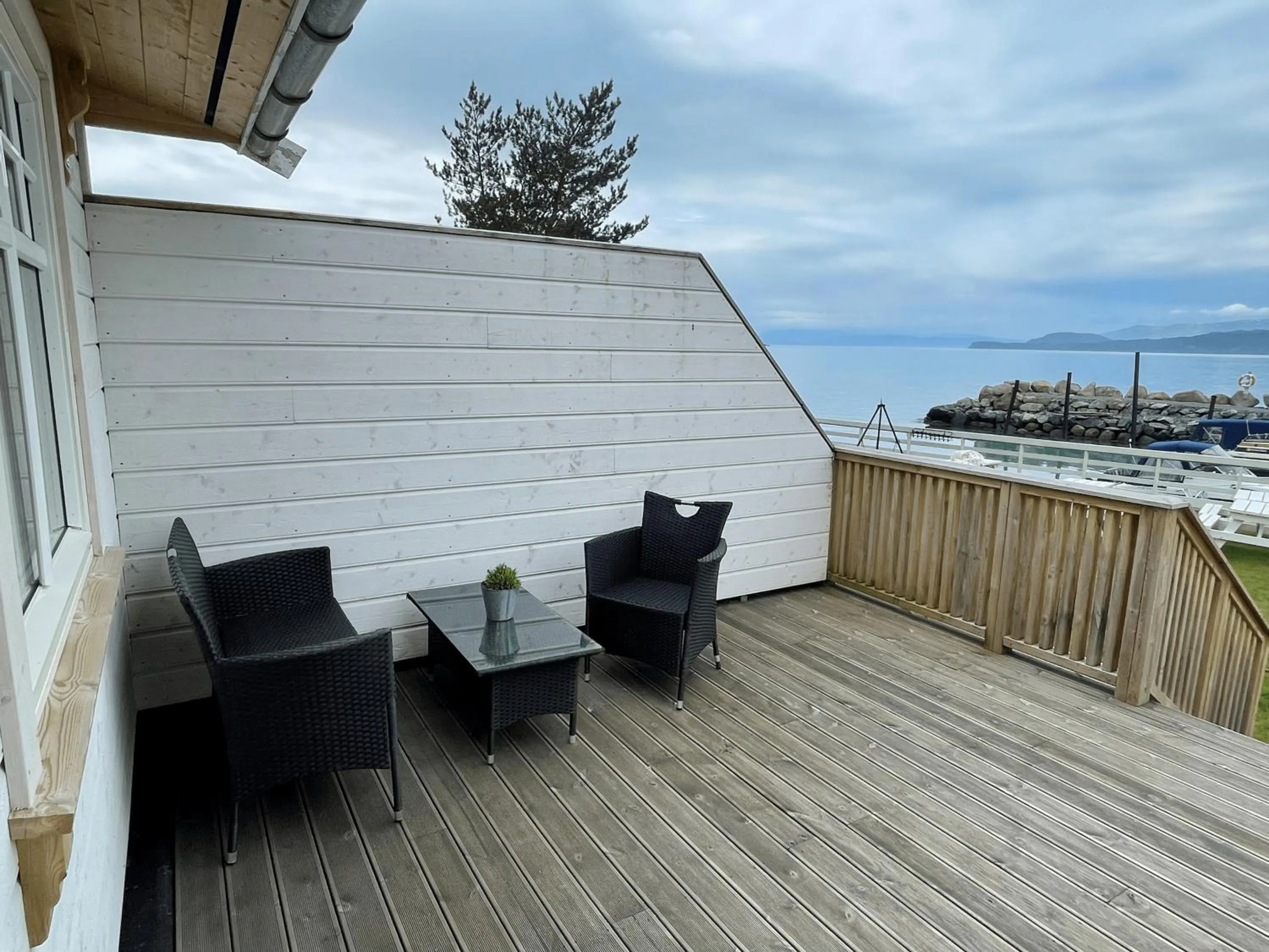 Patio in Rosendal Hyttetun