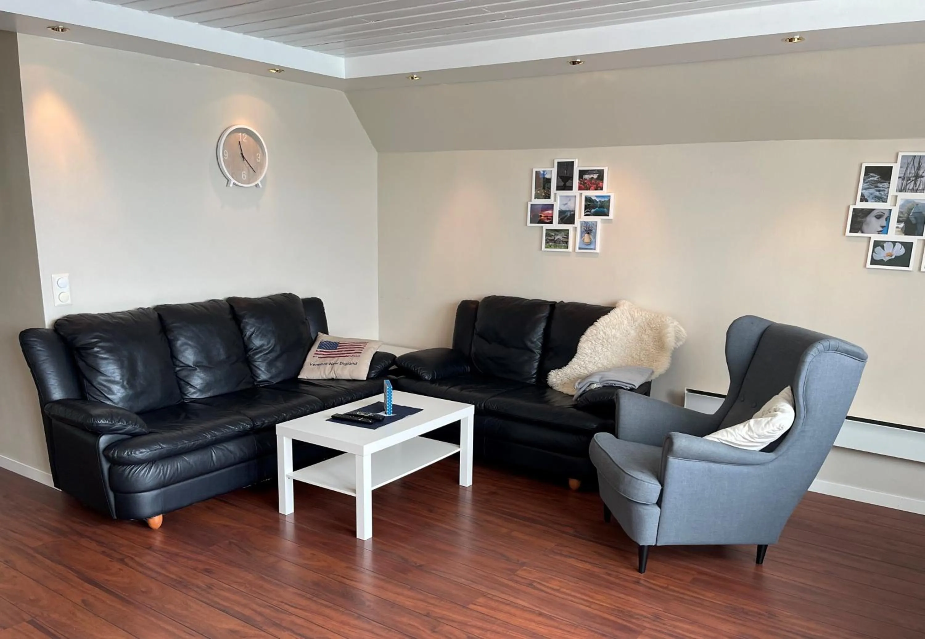 Living room in Rosendal Hyttetun