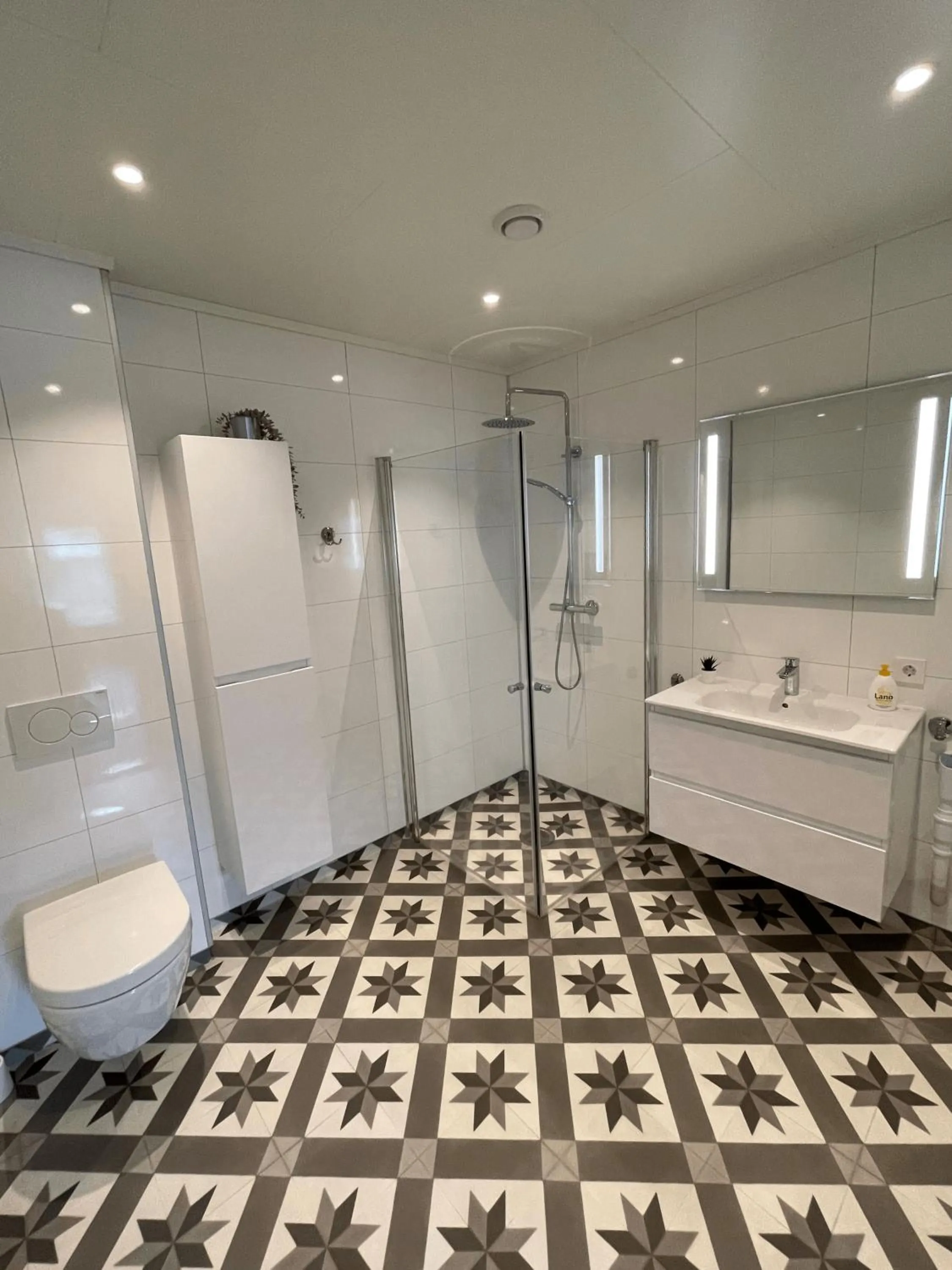 Shower in Rosendal Hyttetun