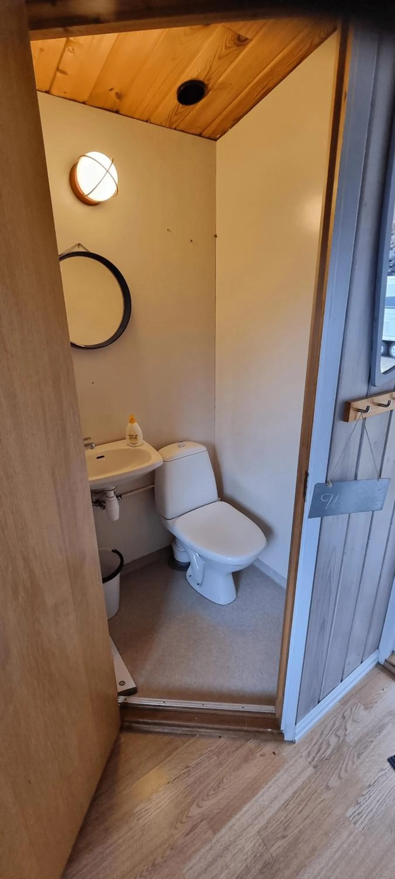 Toilet in Rosendal Hyttetun