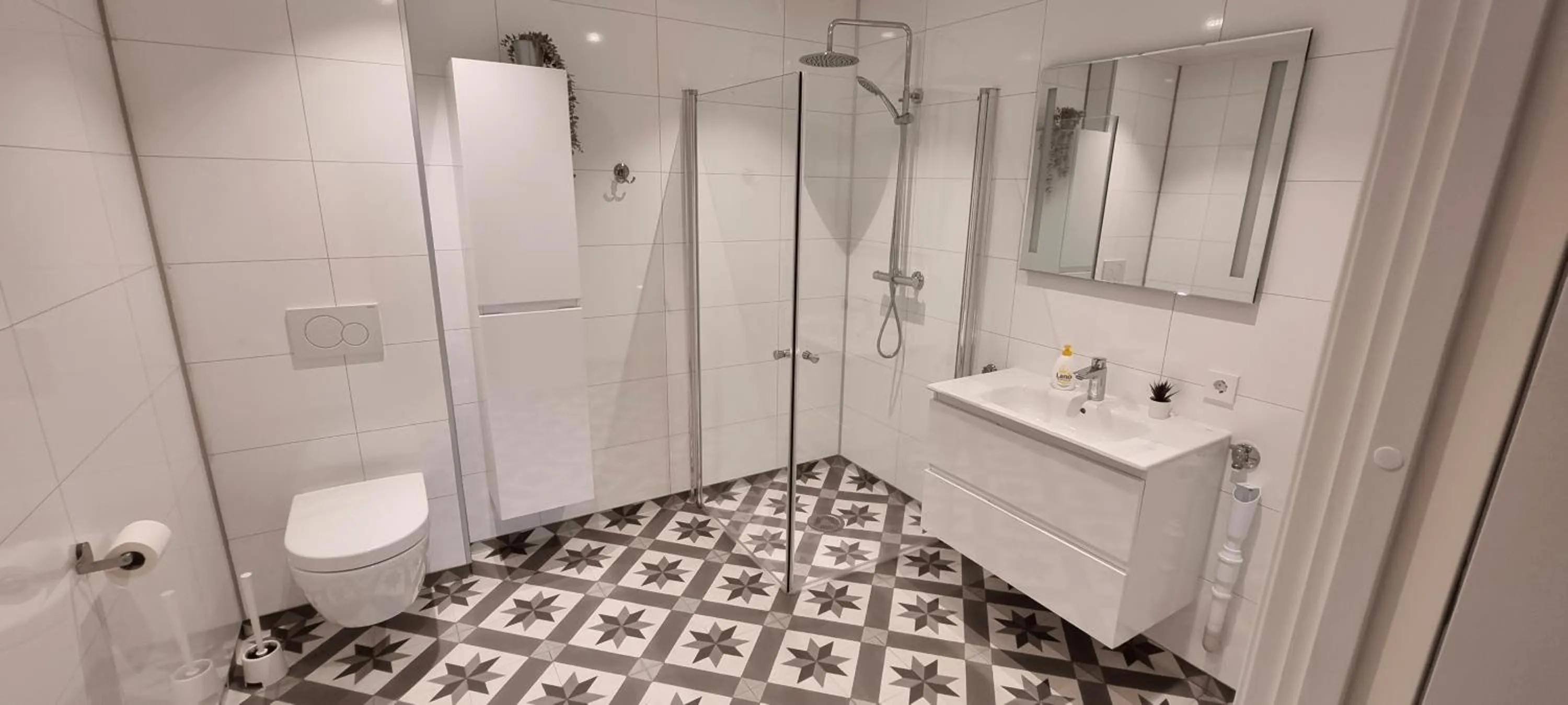 Shower in Rosendal Hyttetun