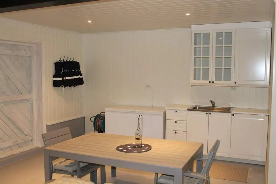 Kitchen or kitchenette in Rosendal Hyttetun