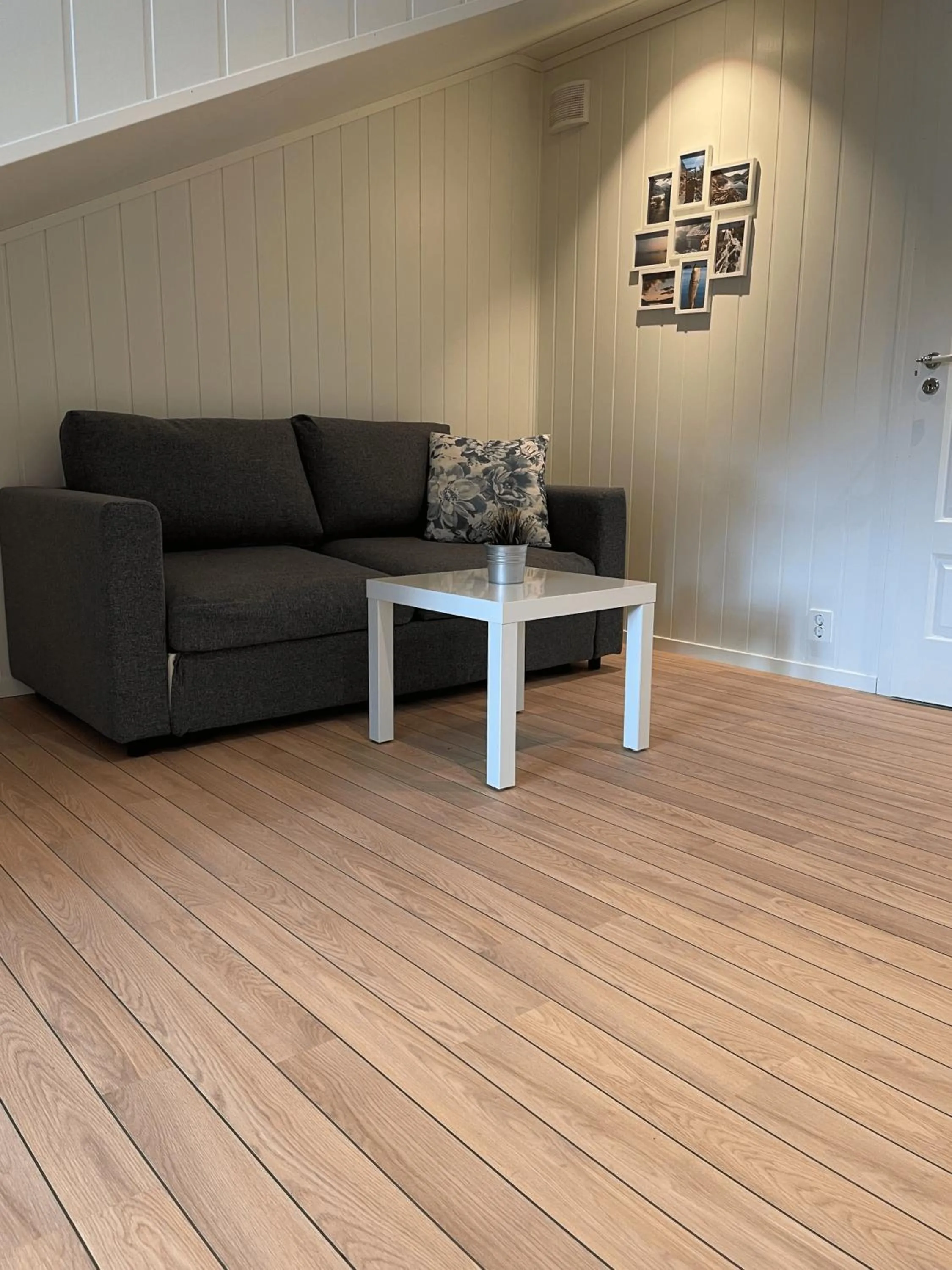 Living room in Rosendal Hyttetun
