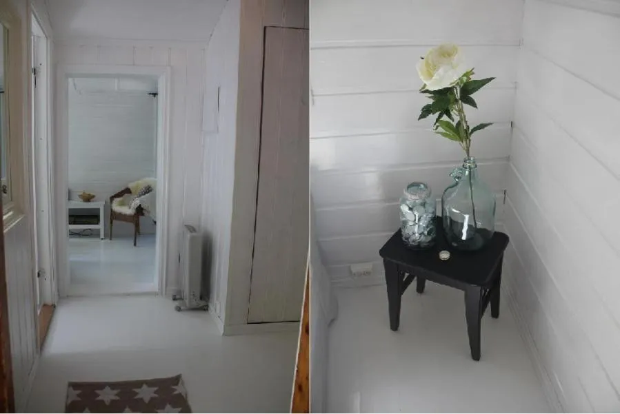 Living room in Rosendal Hyttetun