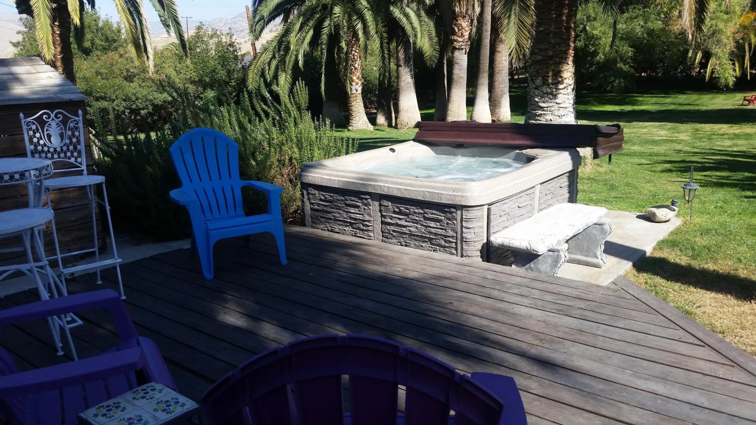 Garden view in The Parks Inn