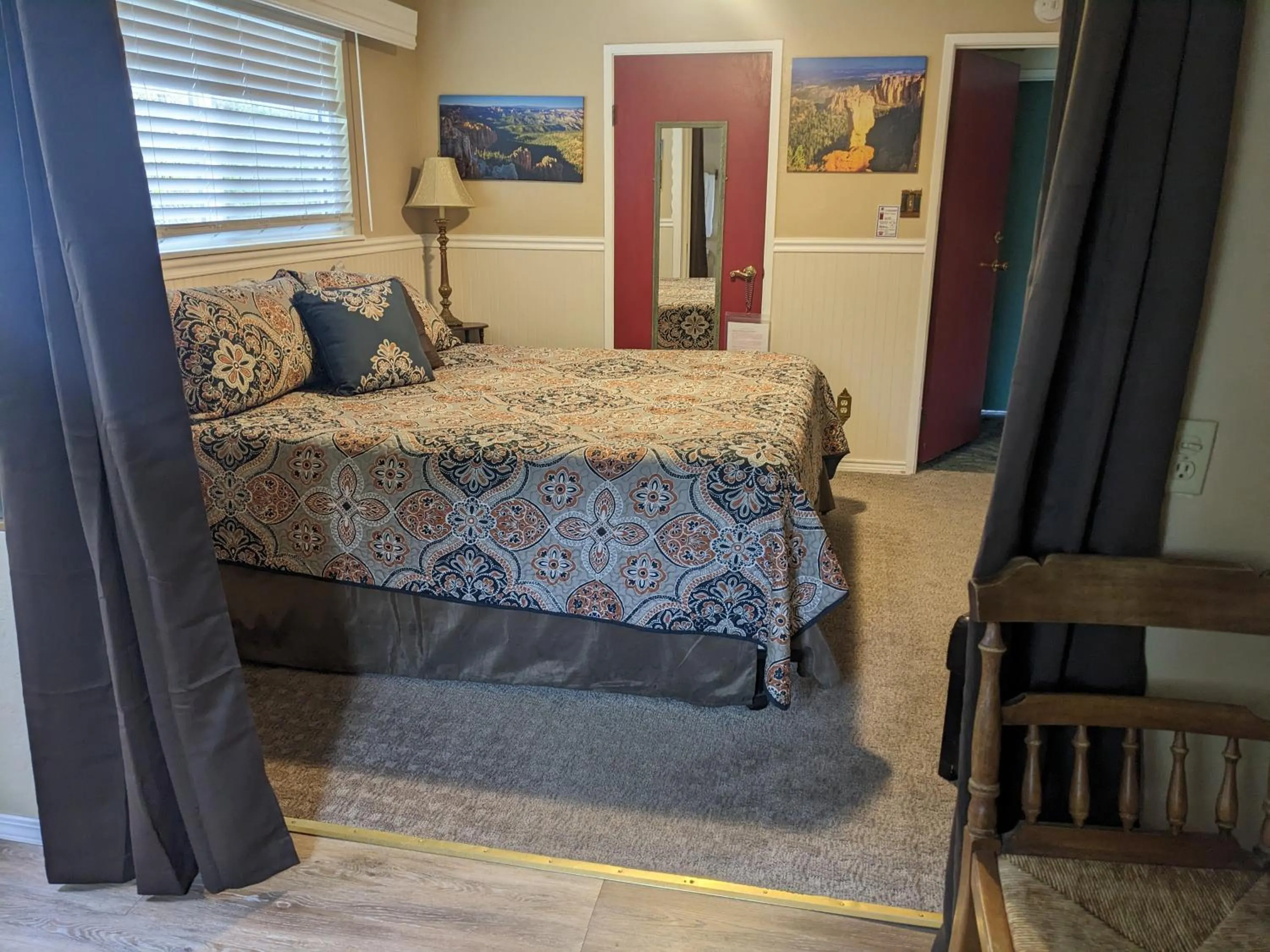 Bed in The Parks Inn