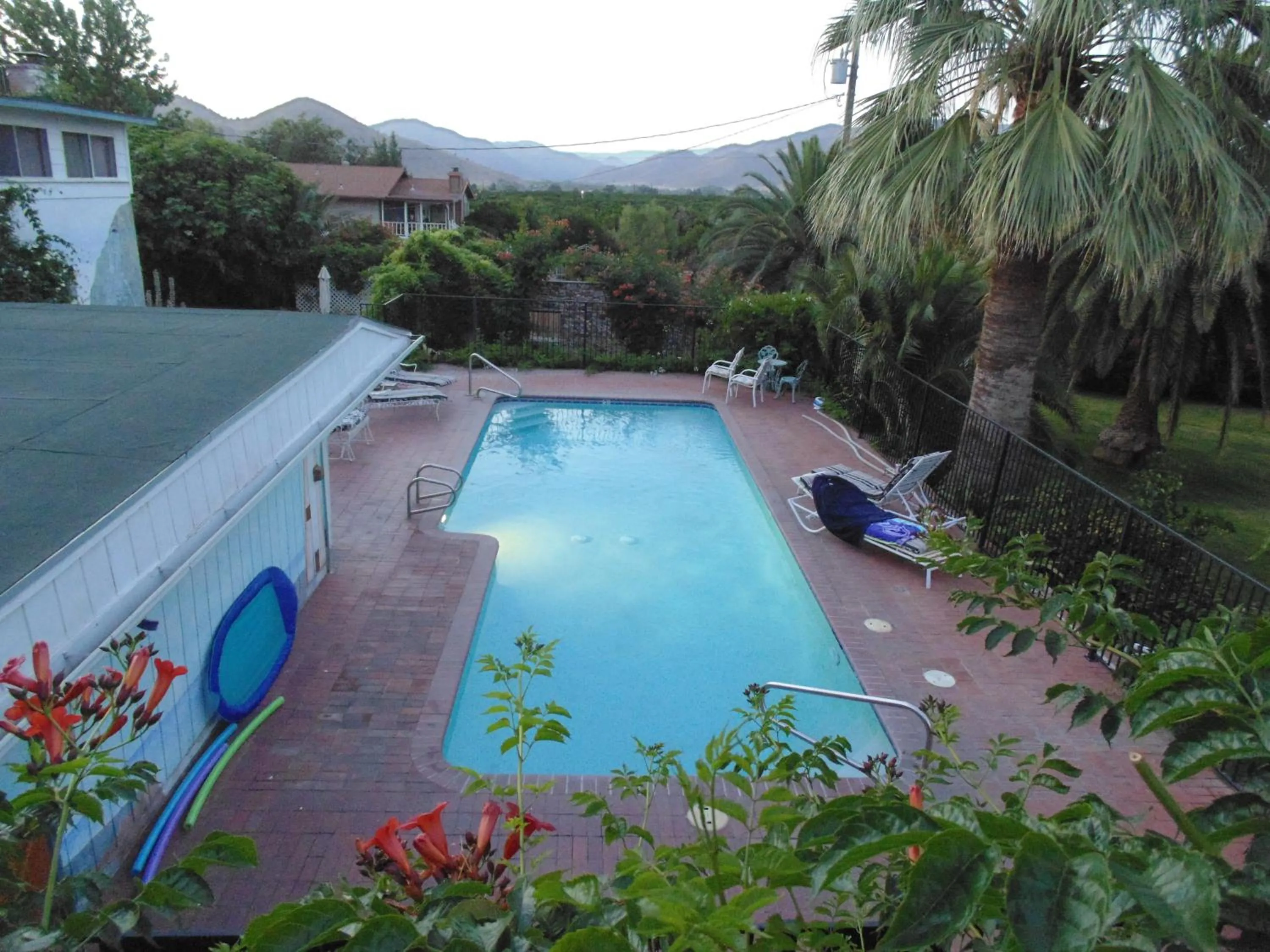 Swimming pool in The Parks Inn