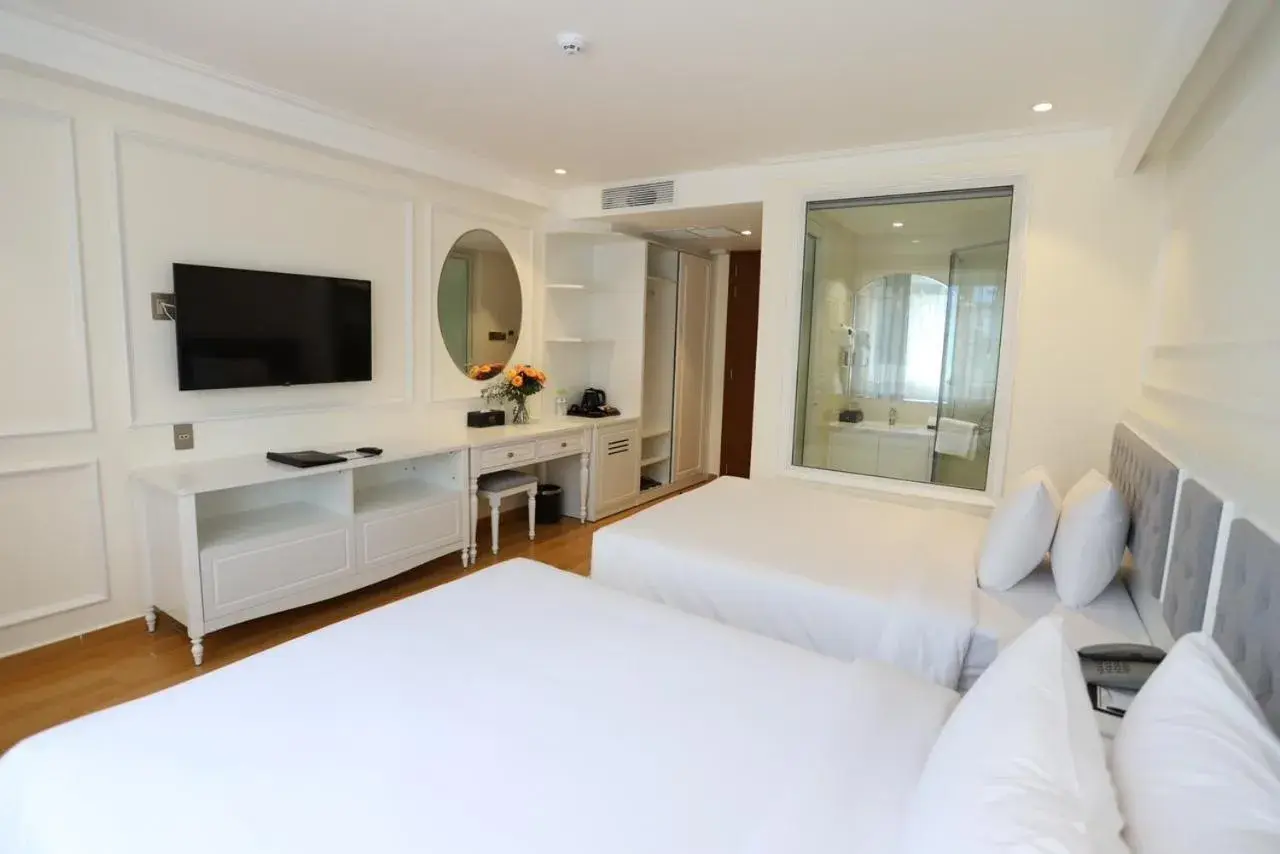 Photo of the whole room, Bed in Le Marais Hotel Dalat Photo of the whole room, Bed in Le Marais Hotel Dalat
