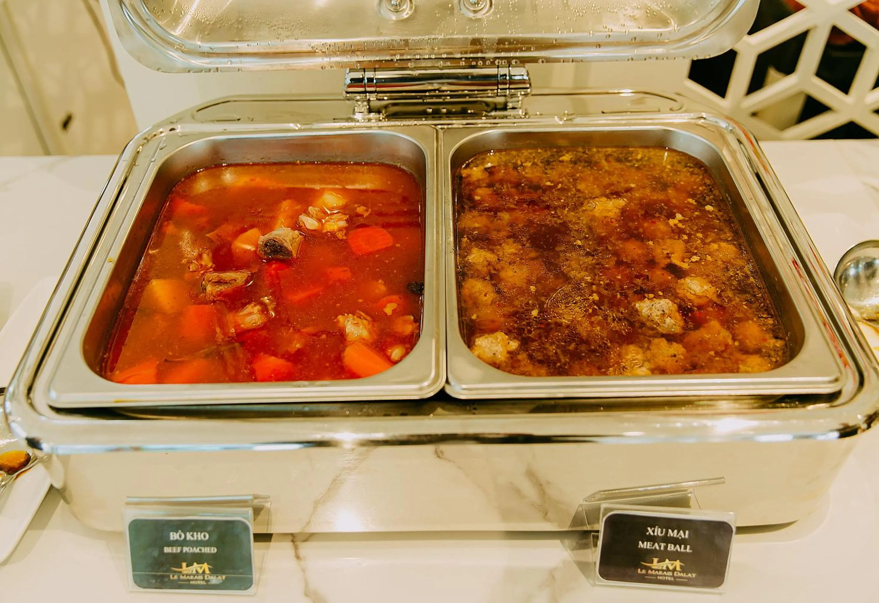 Breakfast in Le Marais Hotel Dalat