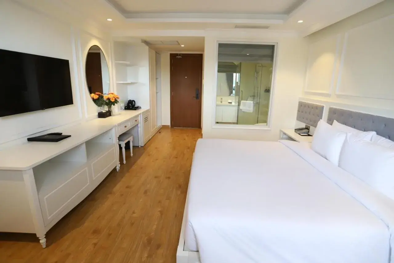 Photo of the whole room, Bed in Le Marais Hotel Dalat Photo of the whole room, Bed in Le Marais Hotel Dalat