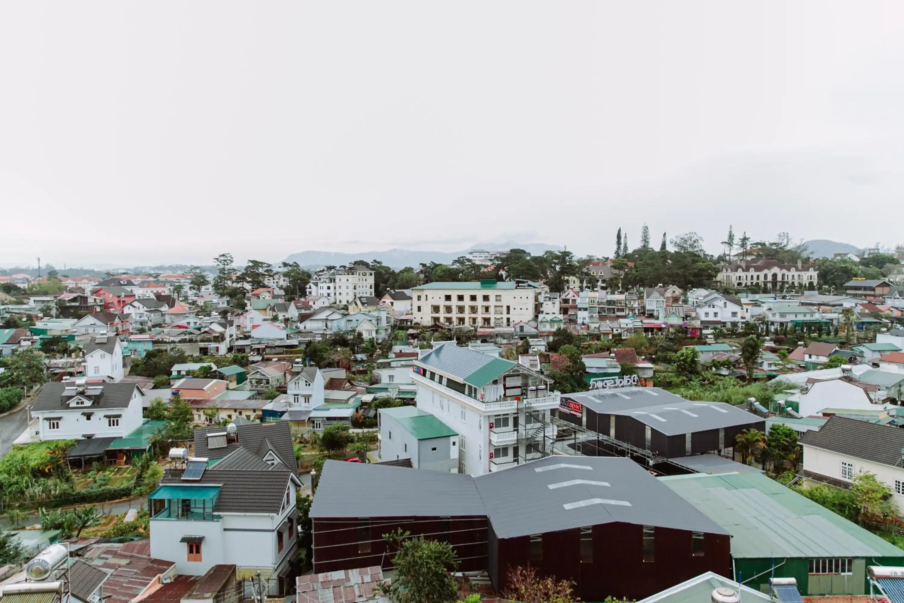 City view in Le Marais Hotel Dalat City view in Le Marais Hotel Dalat