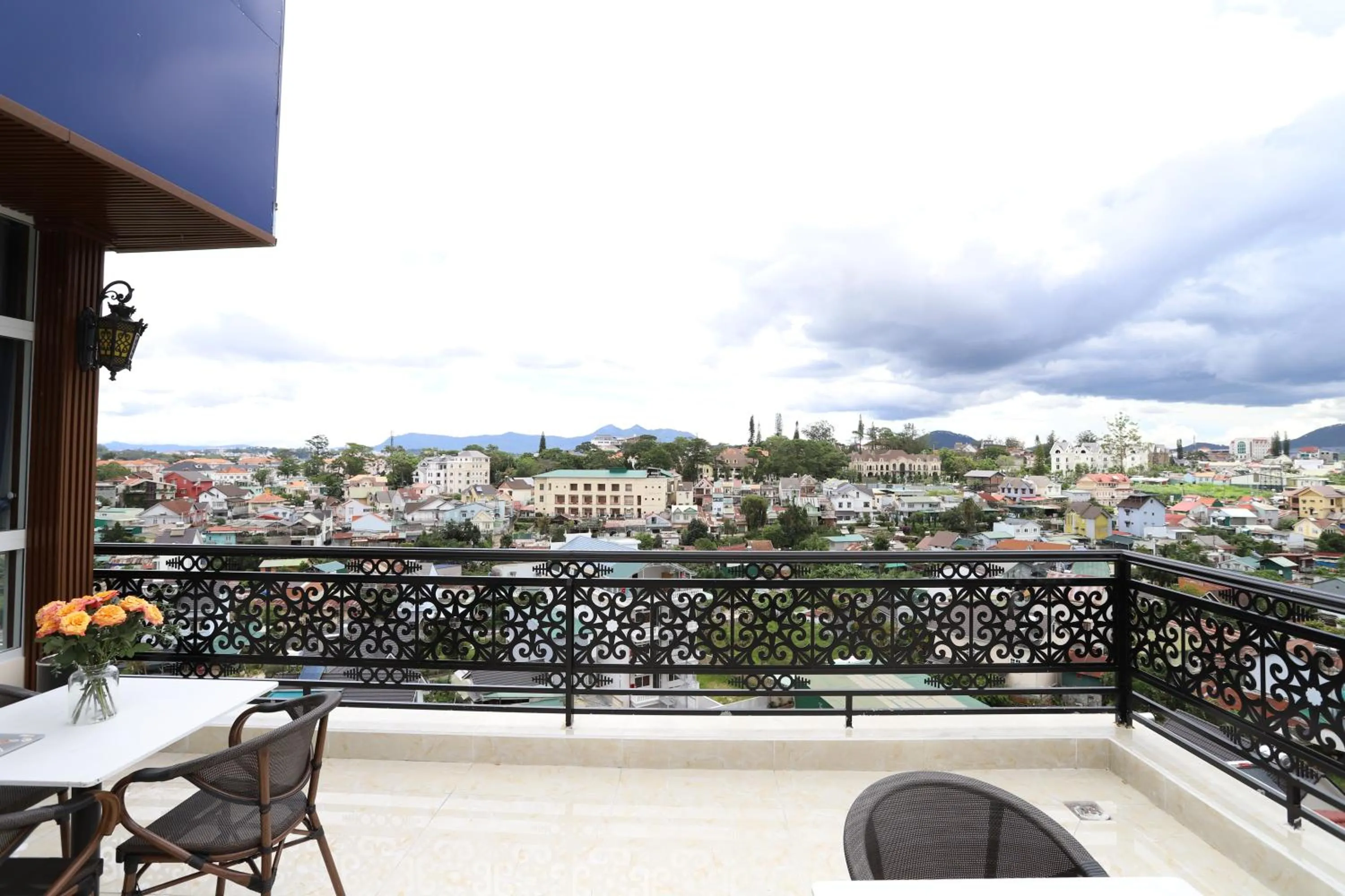 Balcony/Terrace in Le Marais Hotel Dalat