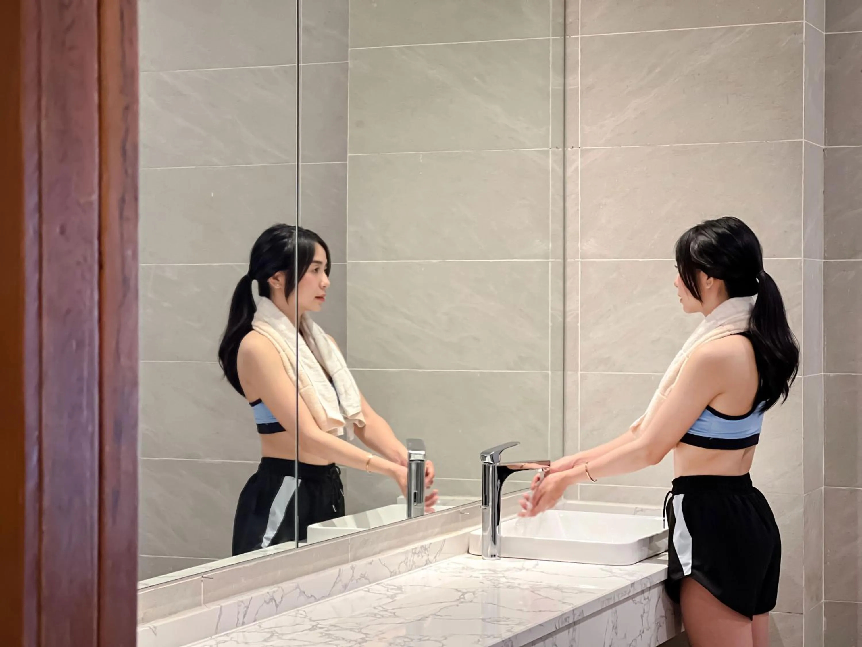 Fitness centre/facilities in Landmark Vientiane Life Center