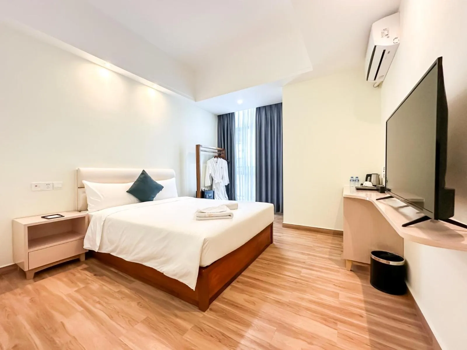 Bed in Landmark Vientiane Life Center