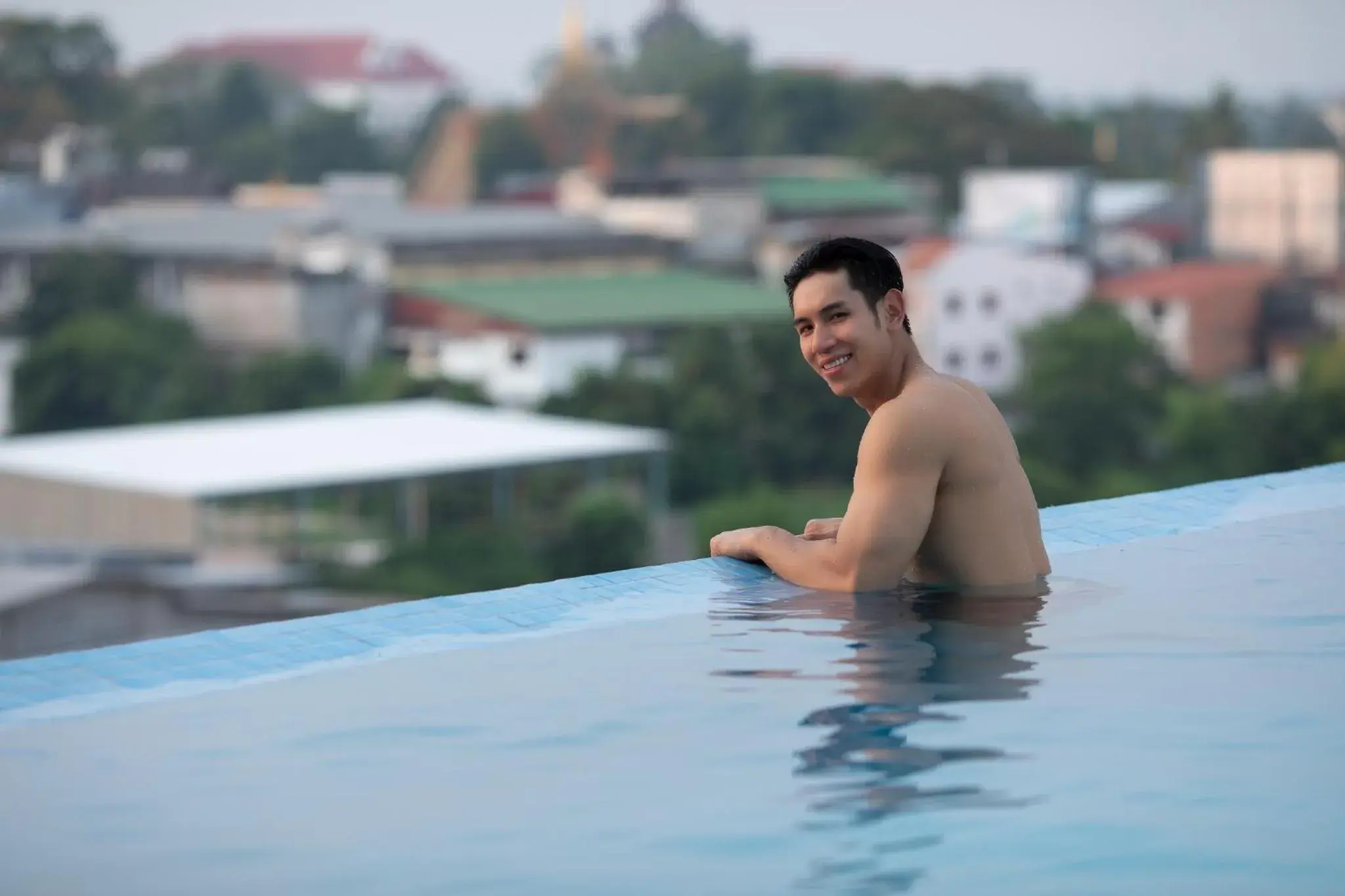 Swimming pool in Landmark Vientiane Life Center Swimming pool in Landmark Vientiane Life Center