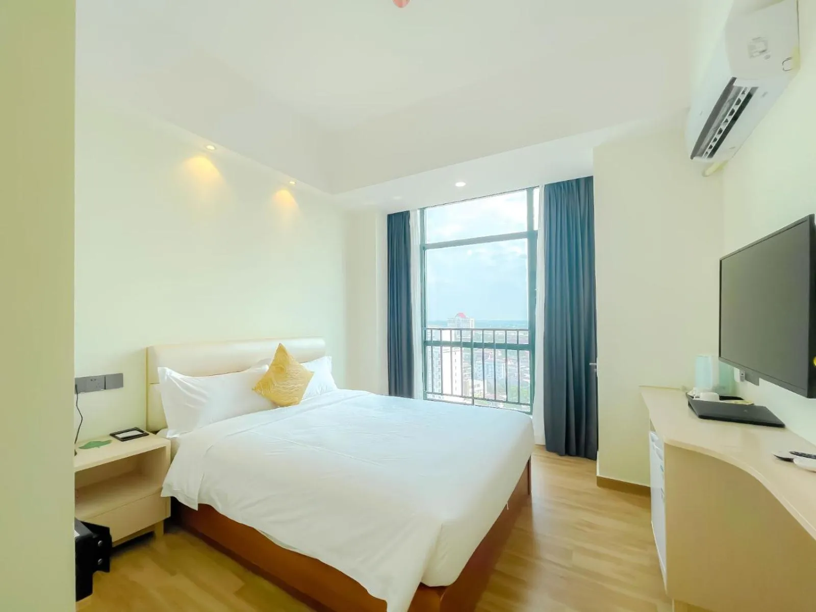 Bed in Landmark Vientiane Life Center