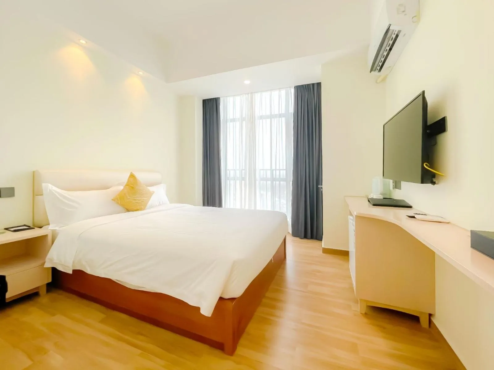 Bed in Landmark Vientiane Life Center