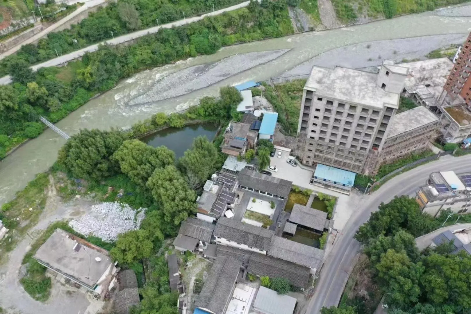 Property building in Gong Xili Qingdu Hotel