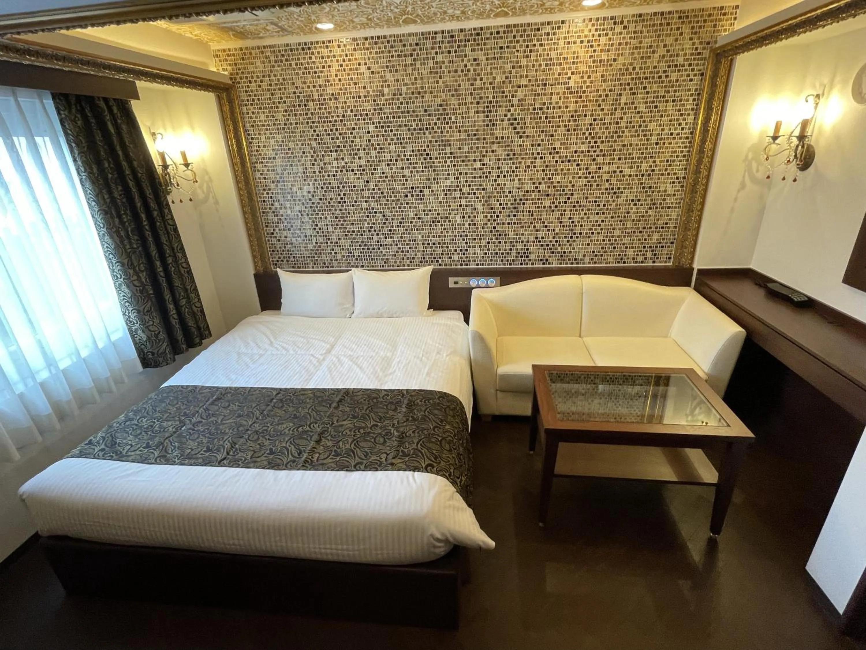 Bed in Hotel LiVEMAX Umeda Central