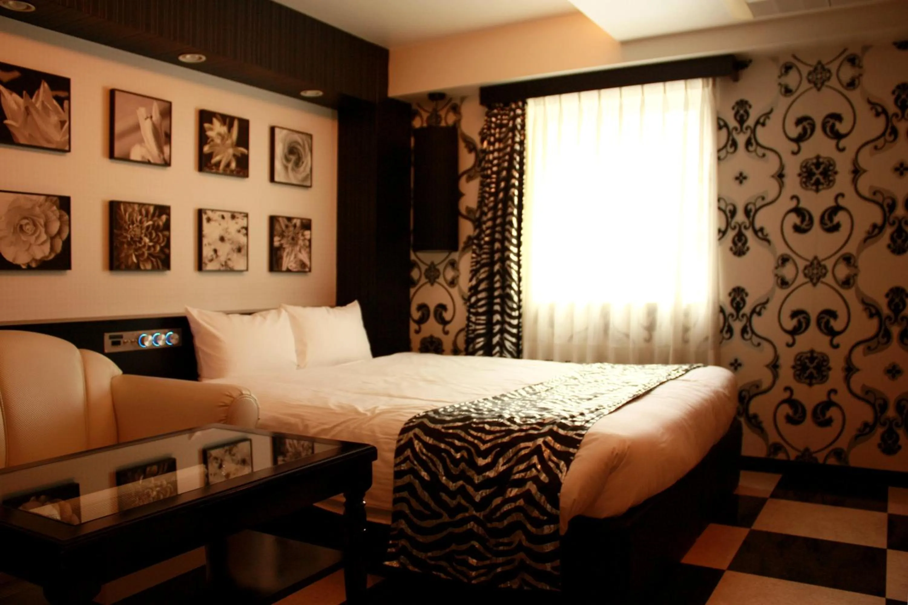 Bed in Hotel LiVEMAX Umeda Central