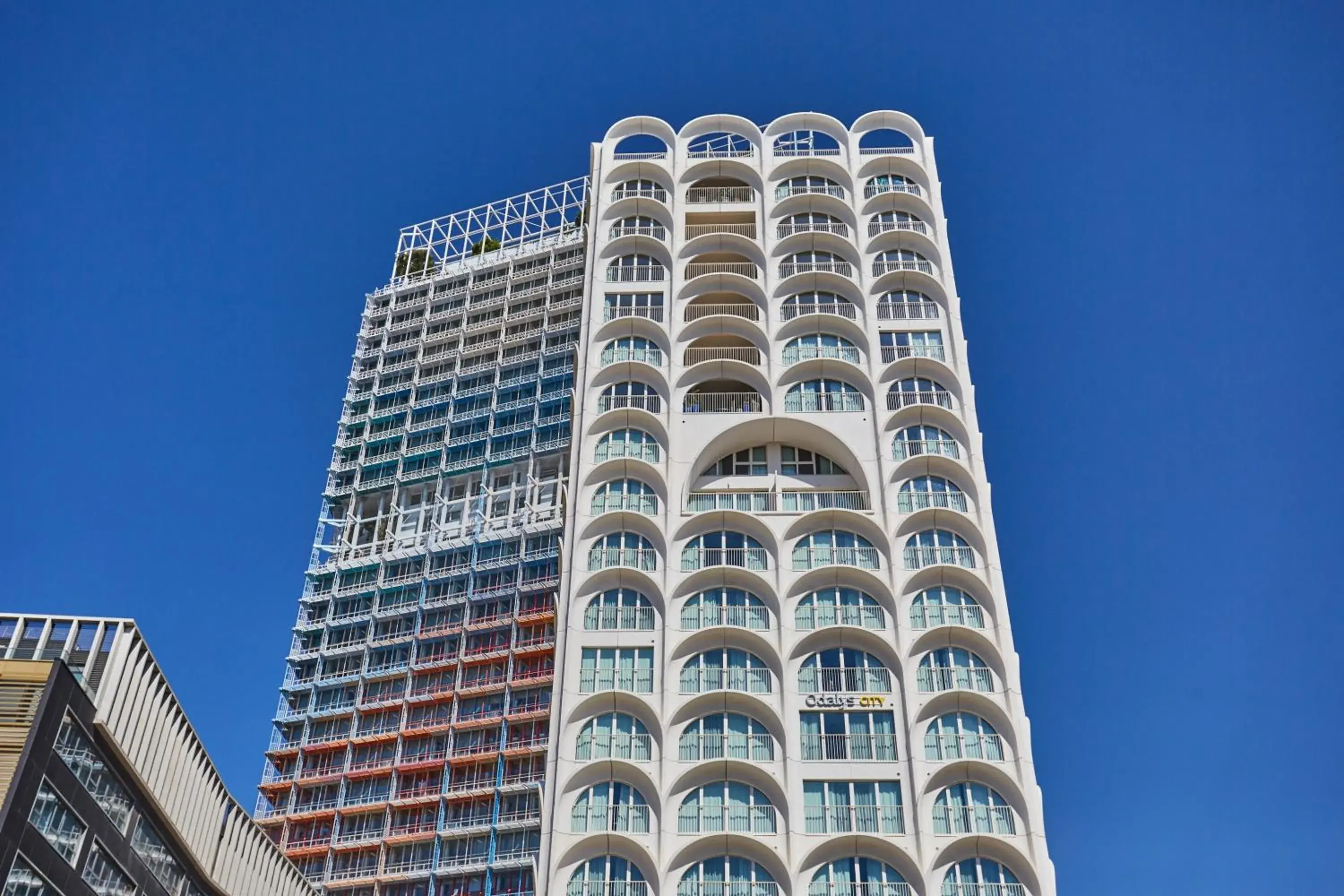 Property building in Appart Hotel Odalys City Marseille Centre Euromed Property building in Appart Hotel Odalys City Marseille Centre Euromed